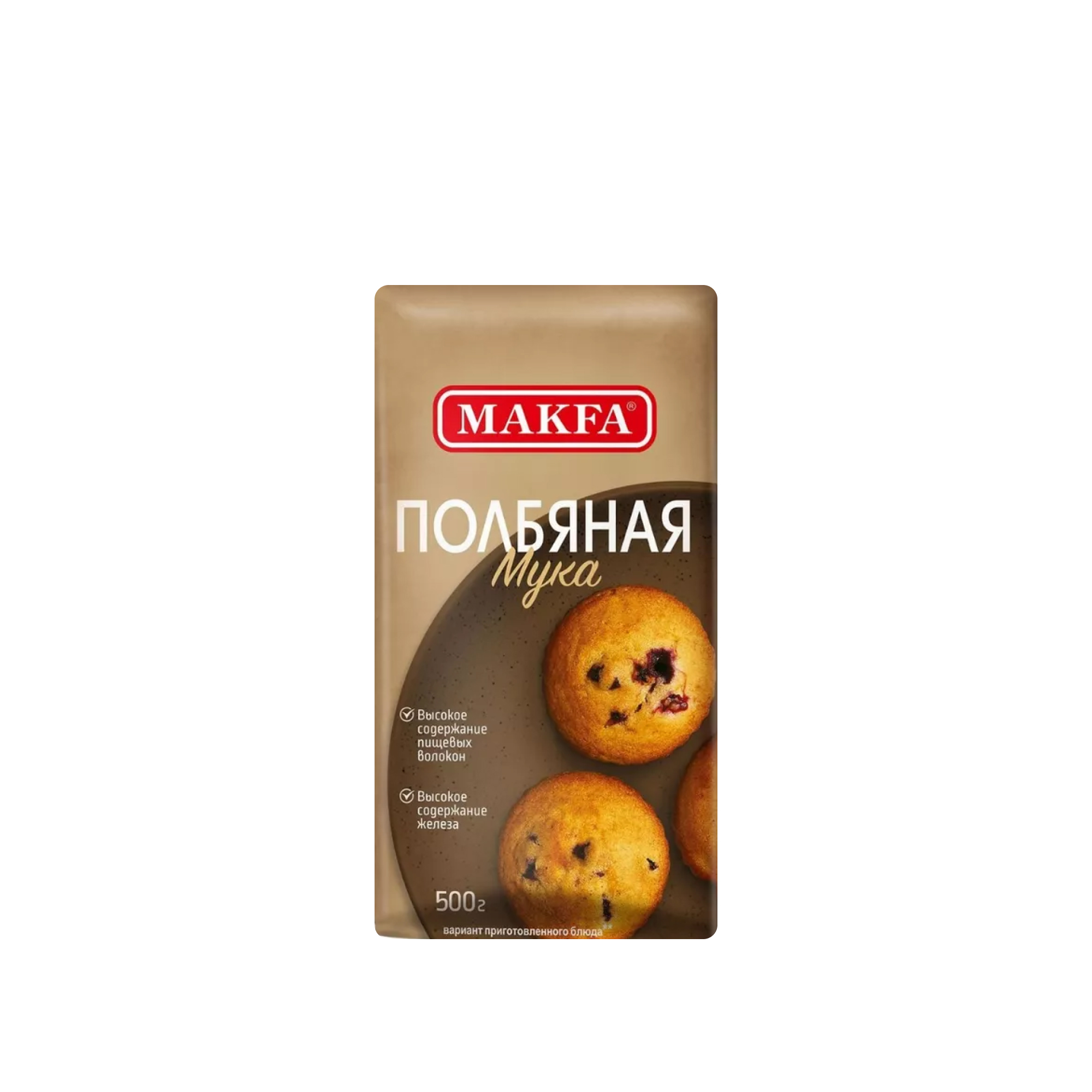 Мука Makfa полбяная 500 гр