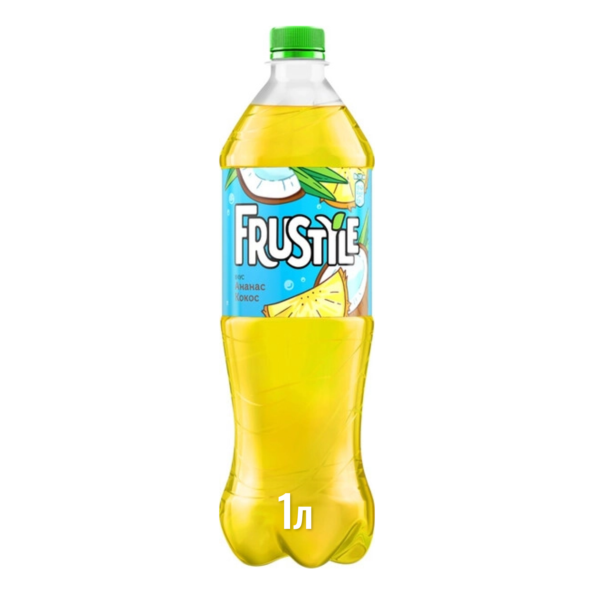 Газированный напиток Frustyle ананас-кокос 1 л