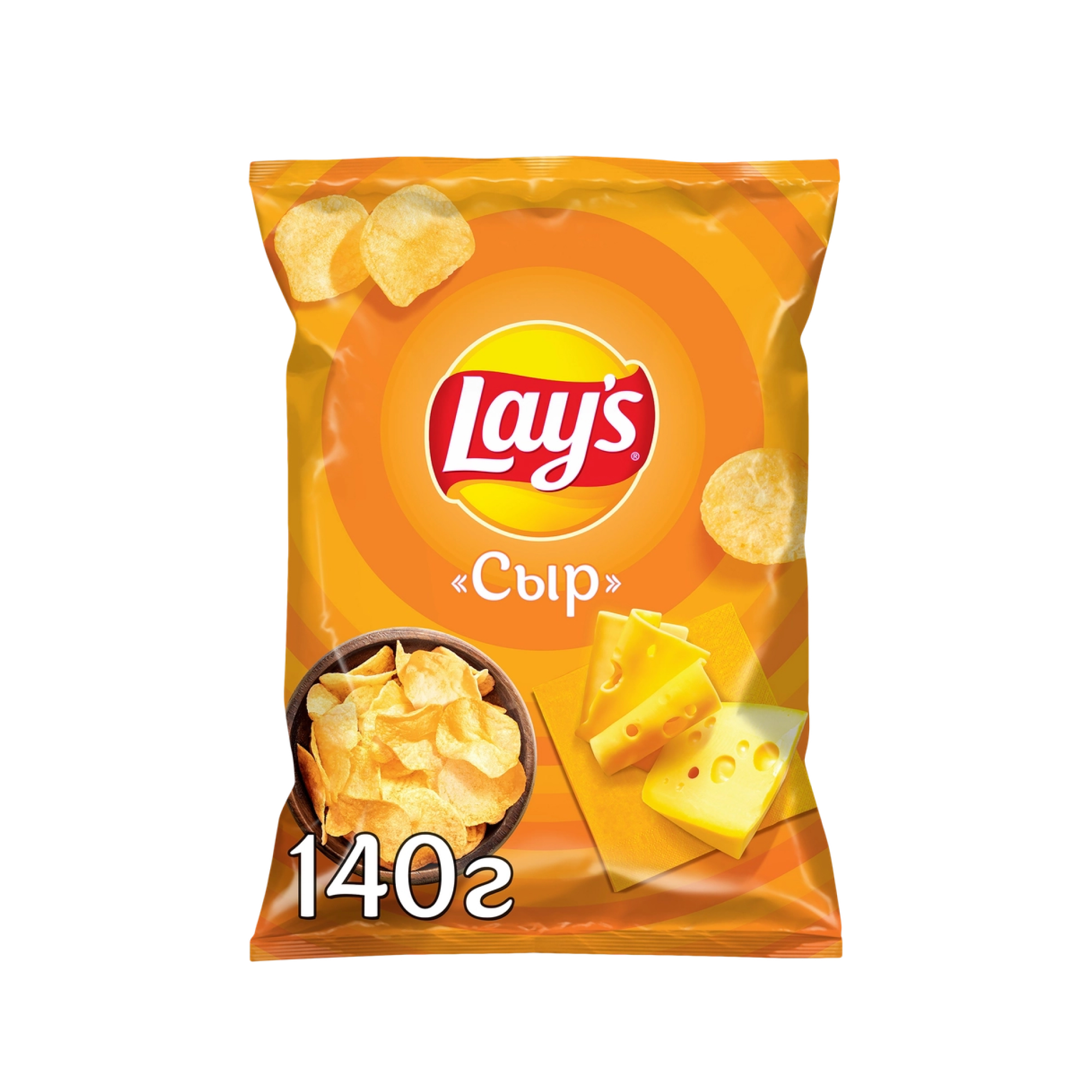 Чипсы картофельные Lay's сыр 140 г