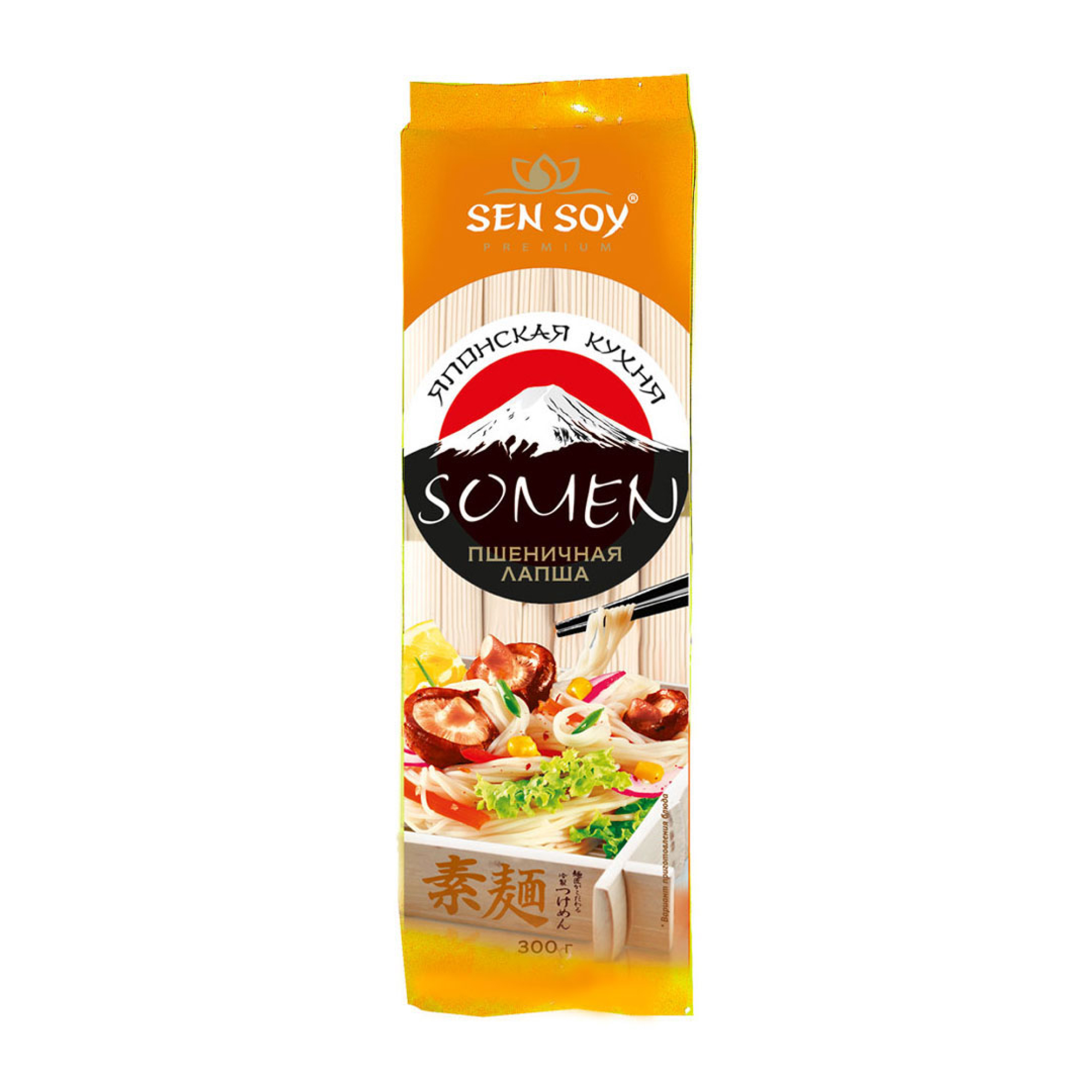 Лапша Sen Soy пшеничная Somen 300 гр