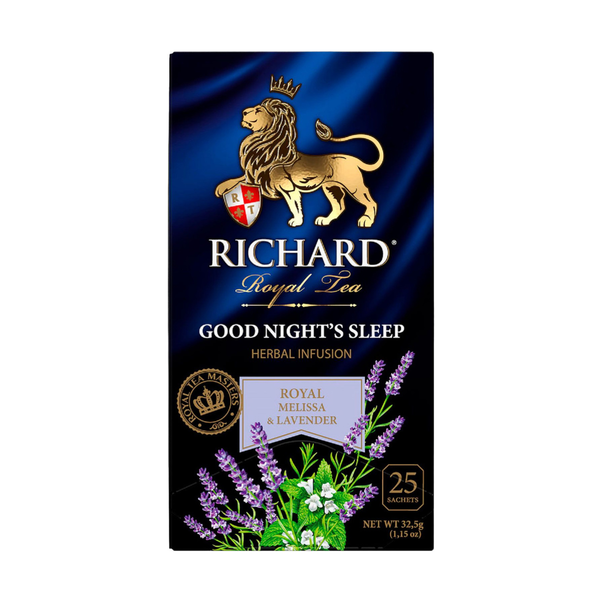 Чай травяной Richard Good Nights Sleep мелиса лаванда 25 пак