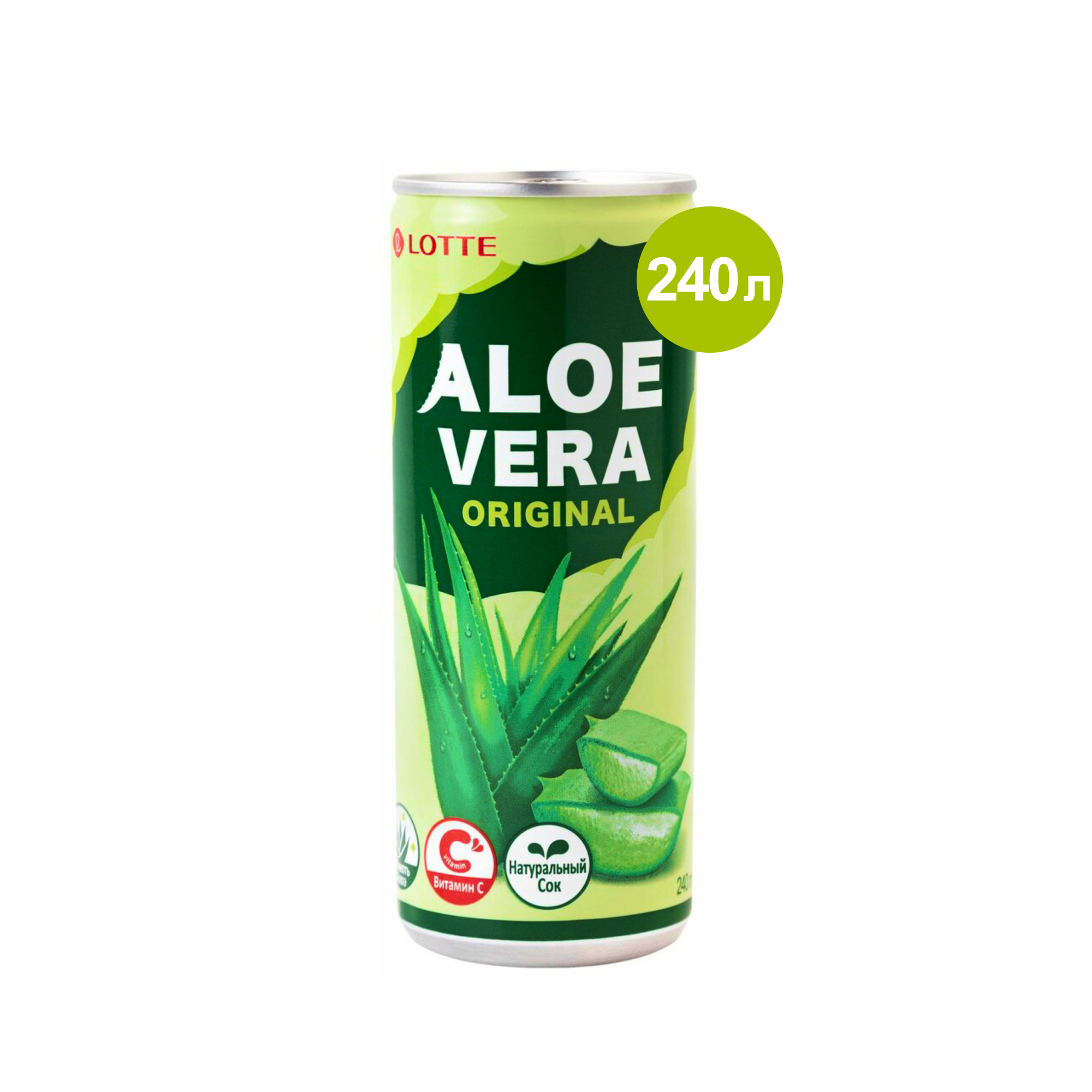 Напиток безалкогольный Lotte Aloe Vera Original 240 мл