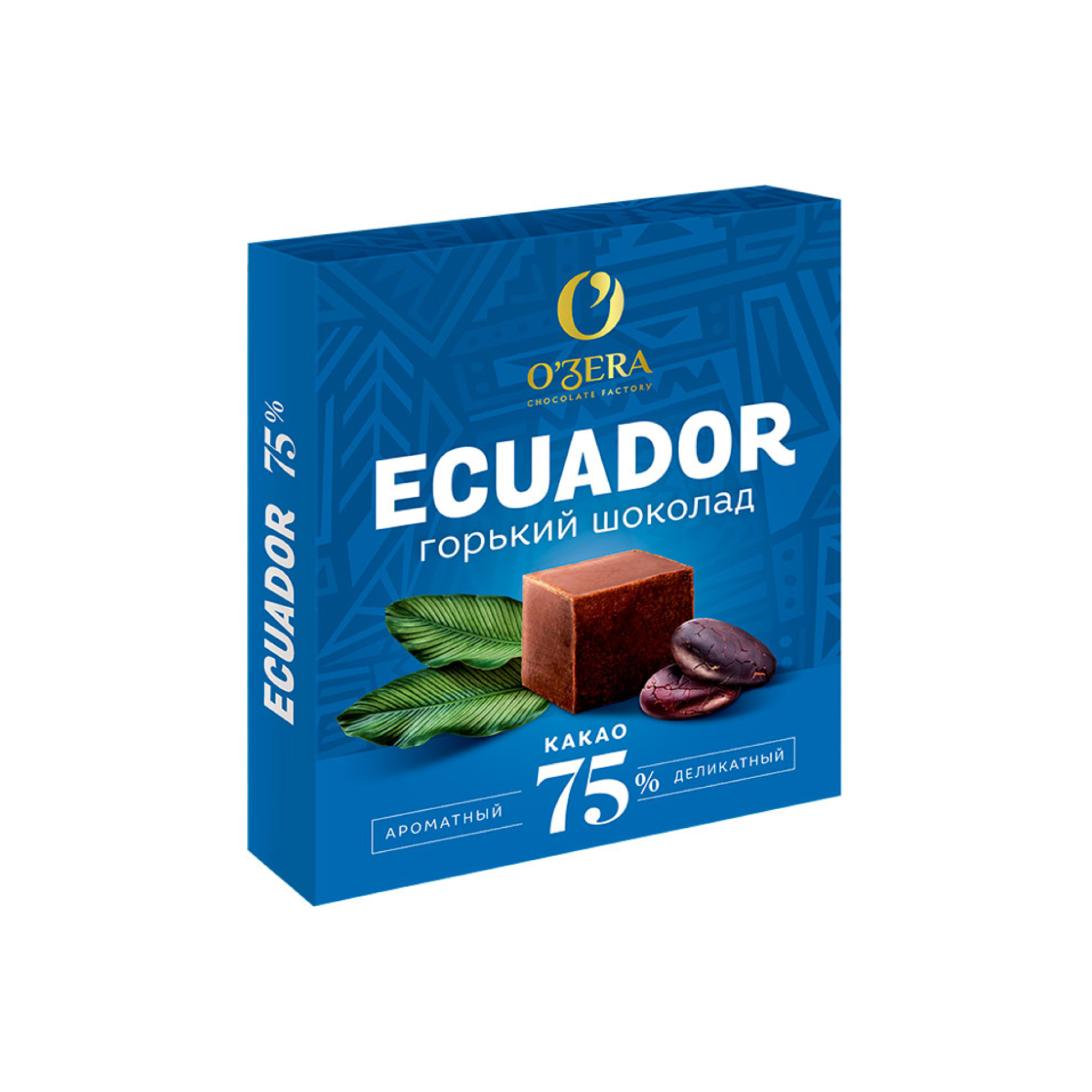 Шоколад горький 75% Ecuador 90 г