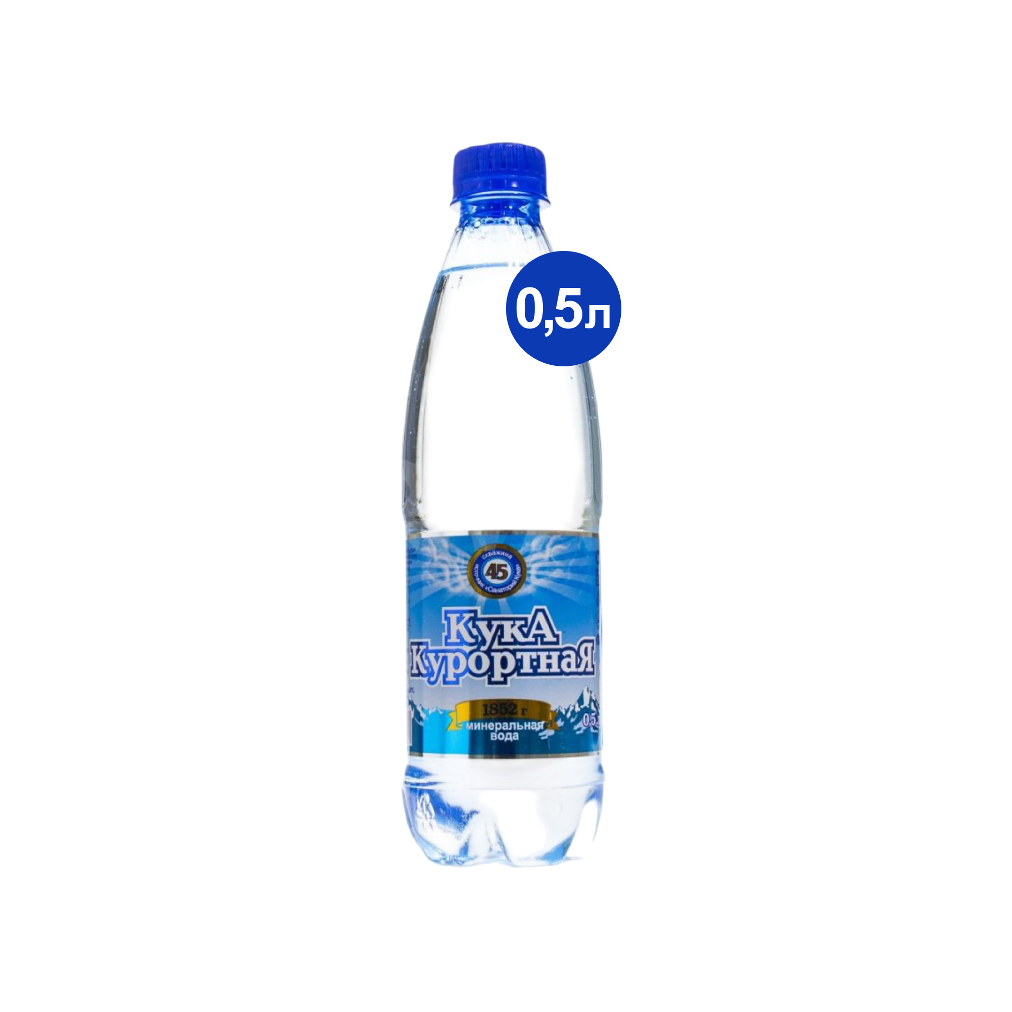 Вода минеральная  Кука курортная с газом 0,5 л