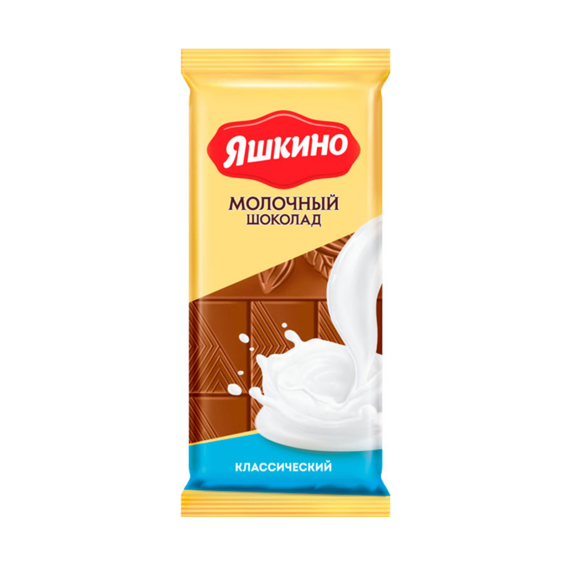 Шоколад Яшкино молочный, 90 г