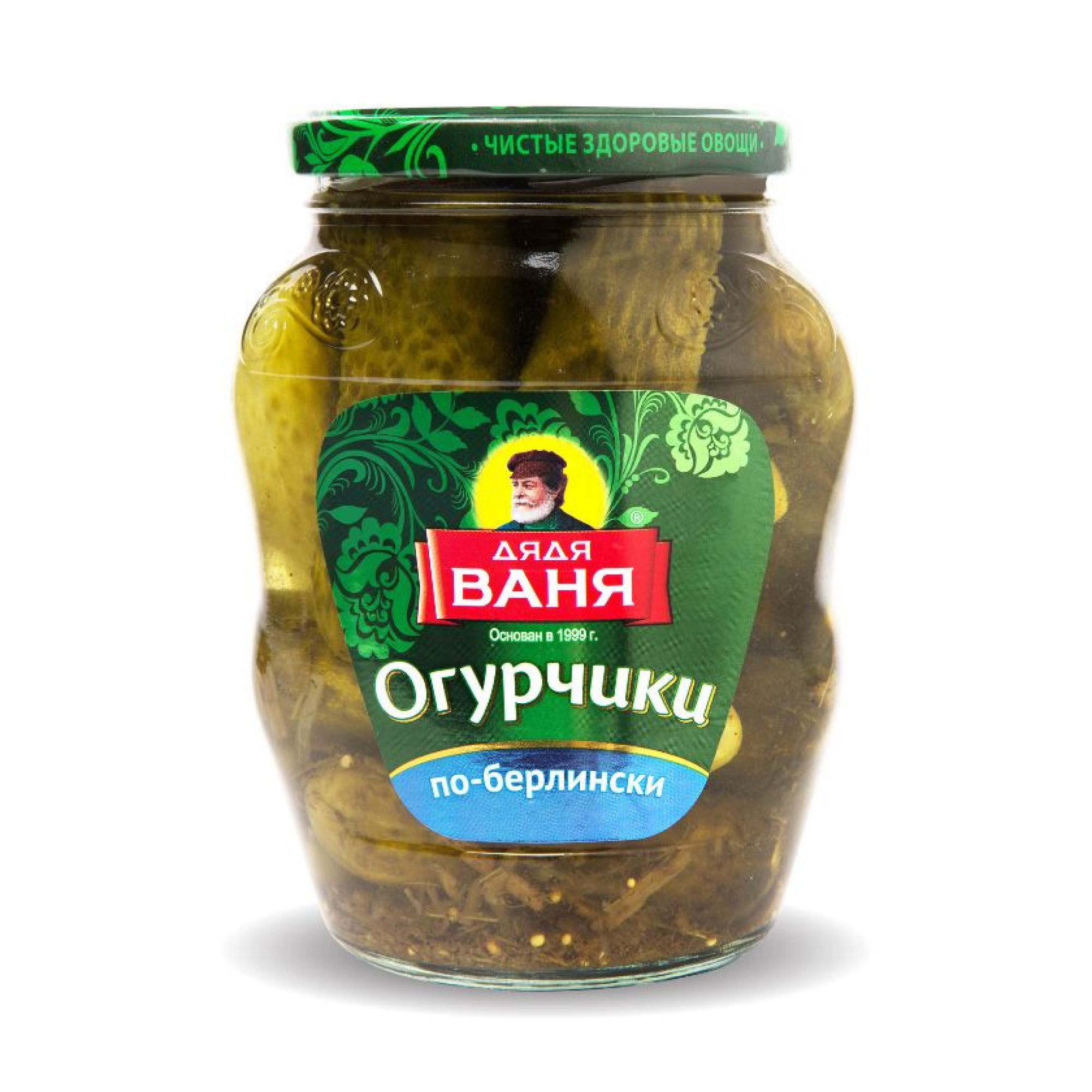 Огурцы маринованные По-берлински «Дядя Ваня» 680 гр