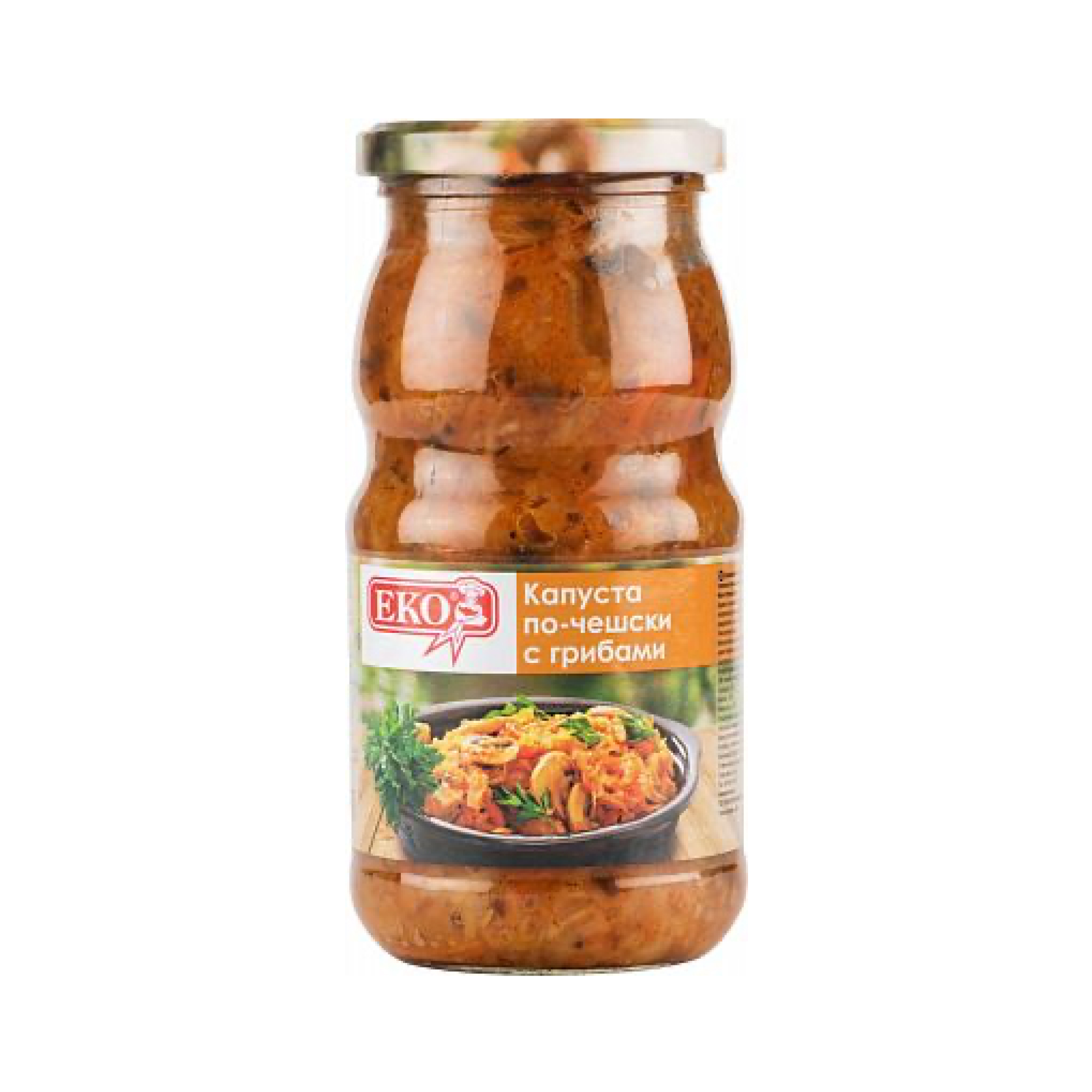 Eко Капуста по-чешски с грибами 480 гр