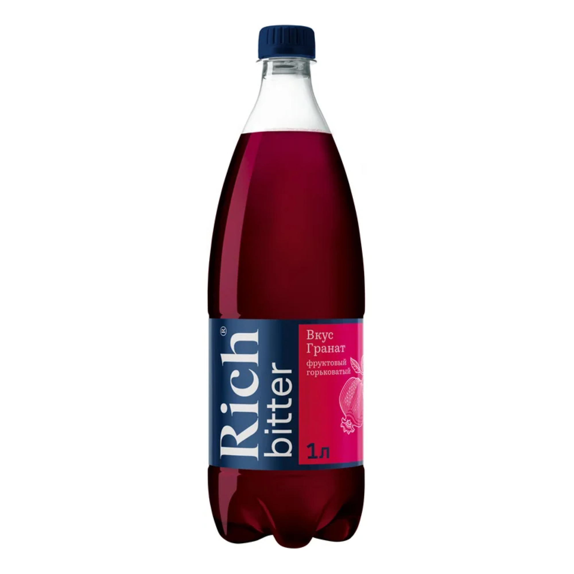 Напиток газированный Rich Bitter Гранат 1 л