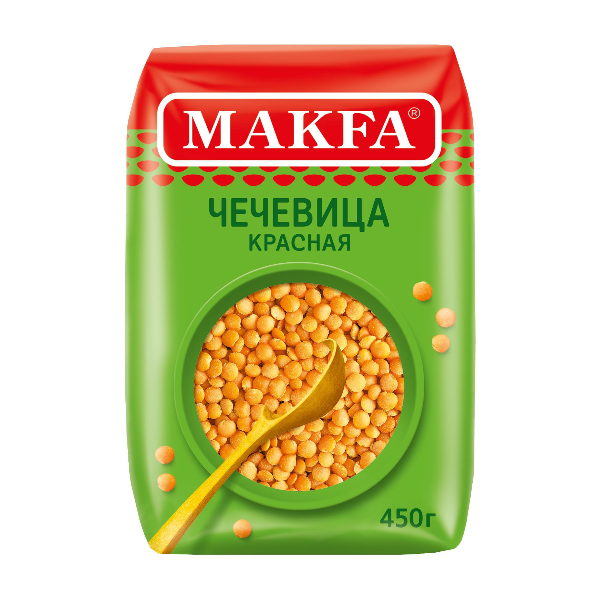 Чечевица Макфа красная 450 гр