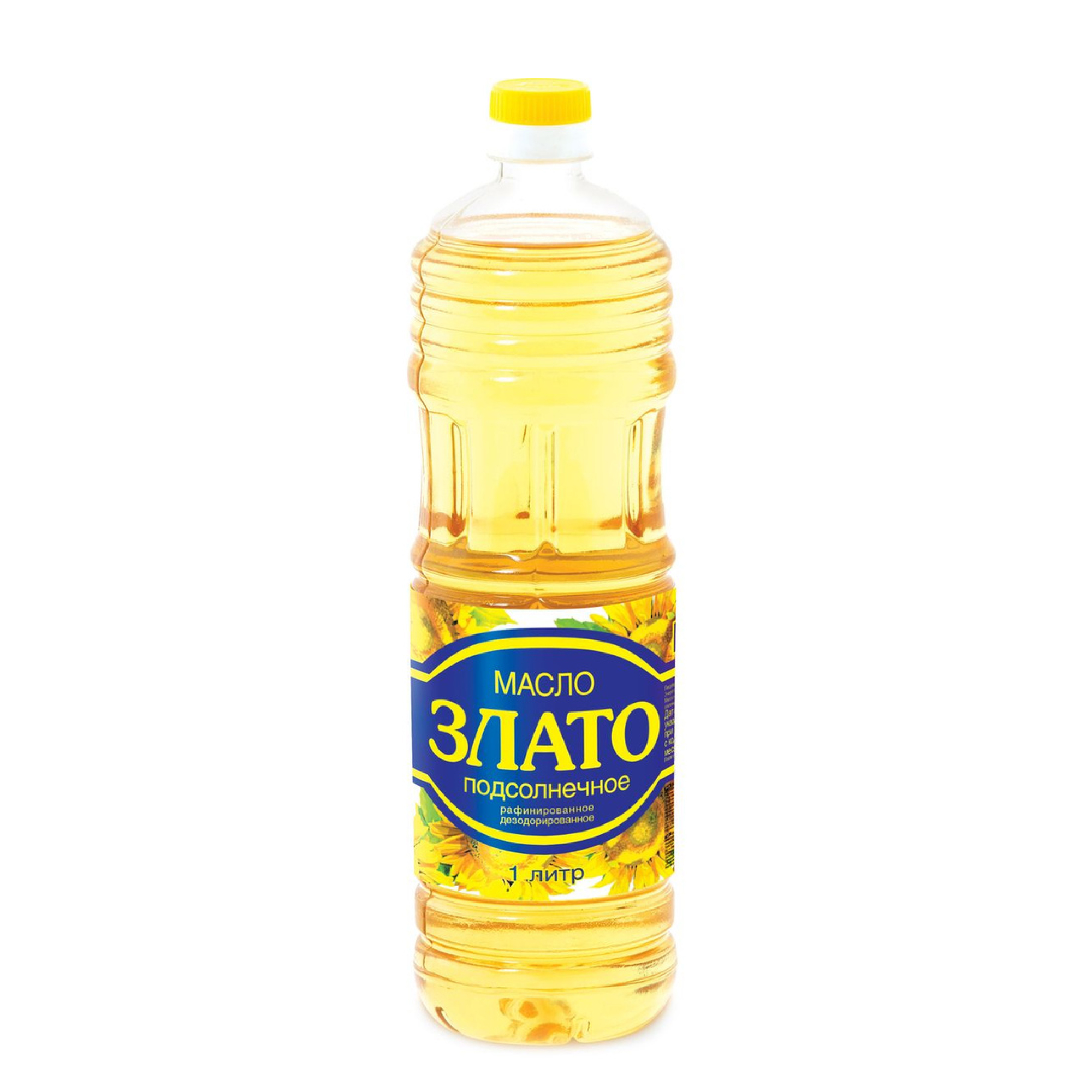 Масло подсолнечное Злато рафинированное 1 л