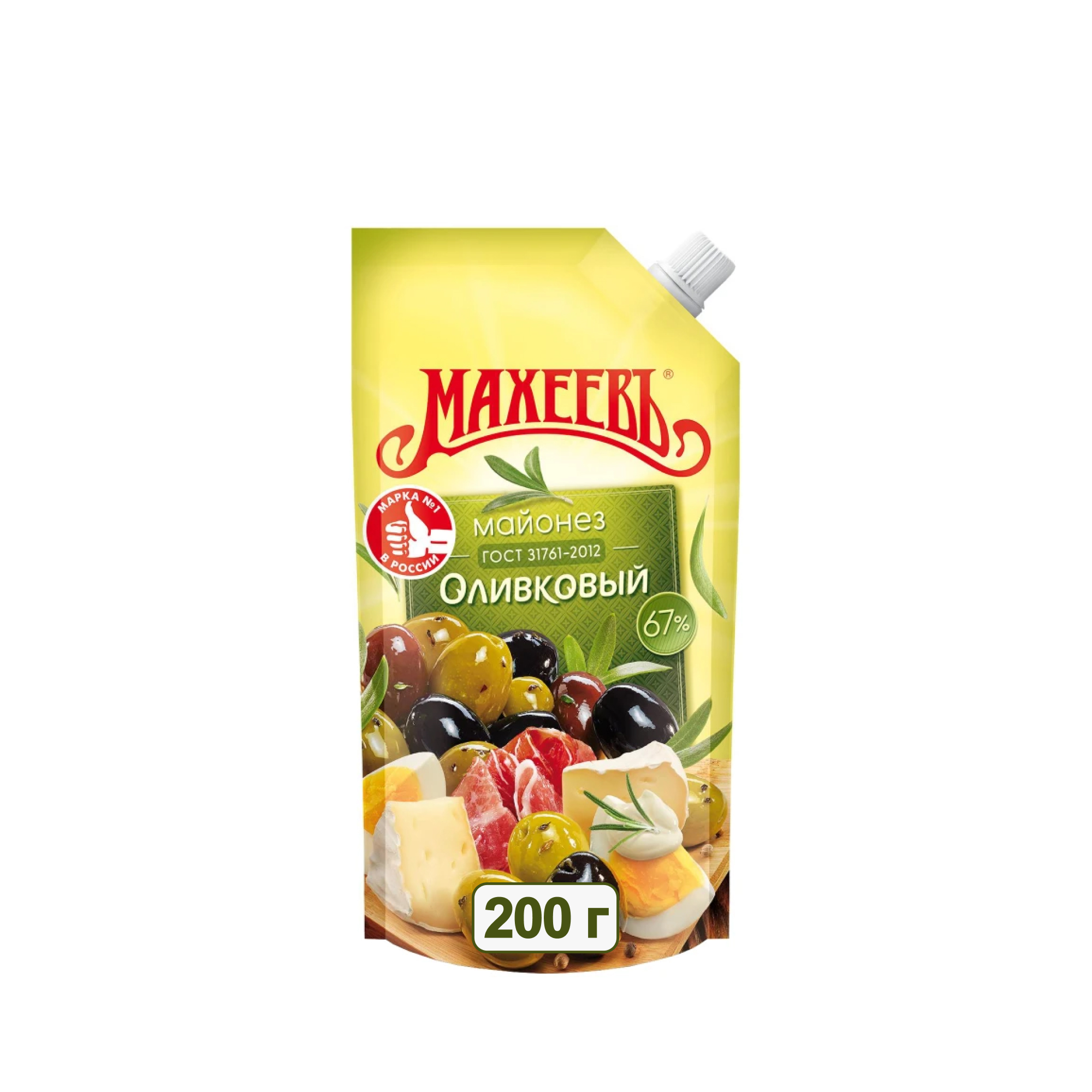 Майонез оливковый Махеевъ (200 г.)