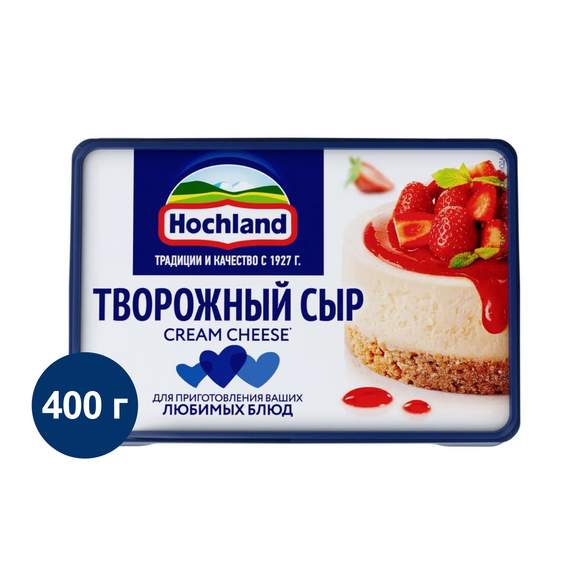 Сыр творожный Cream Cheese Hockland (400 г.)