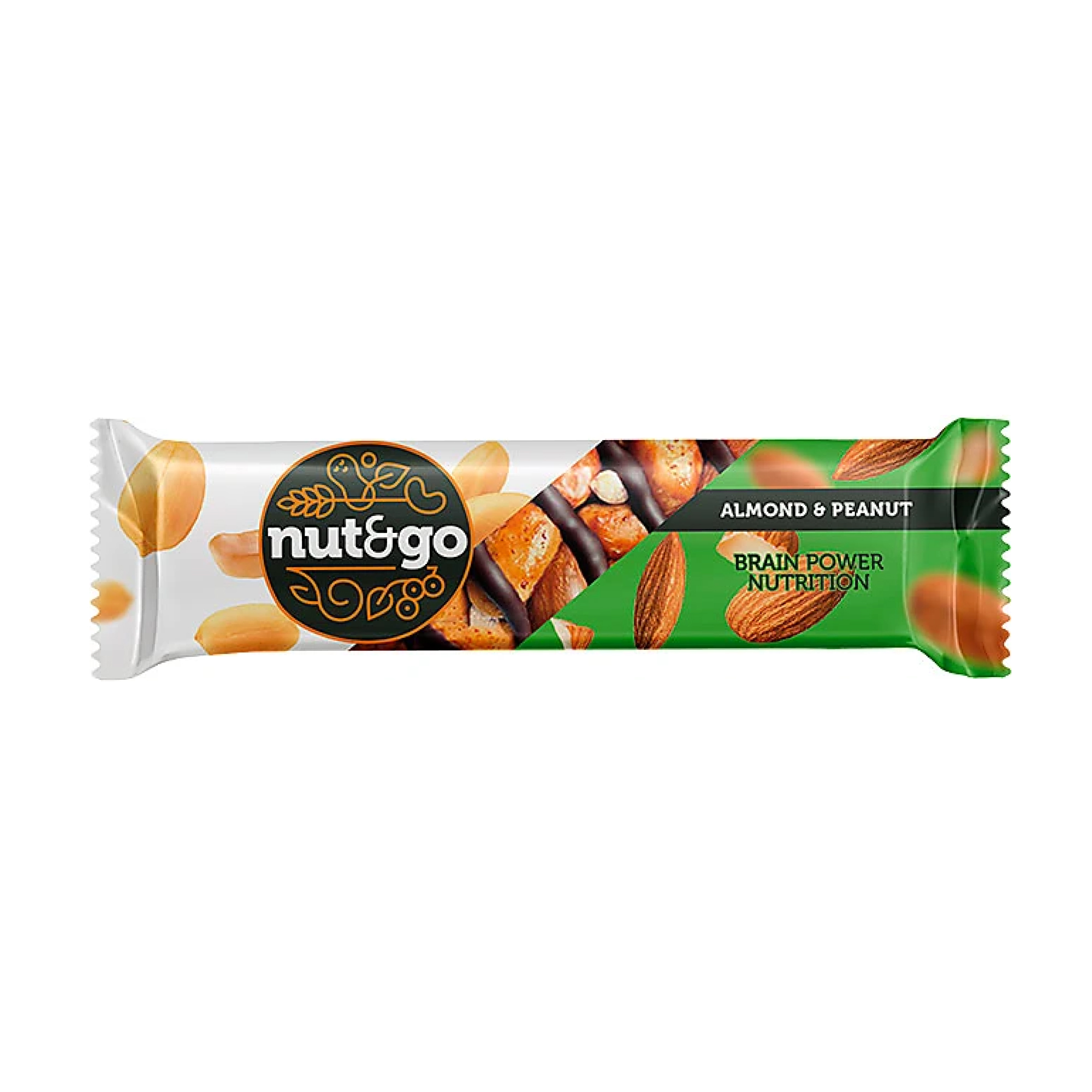 Батончик Nut&Go миндально-арахисовый 34 г