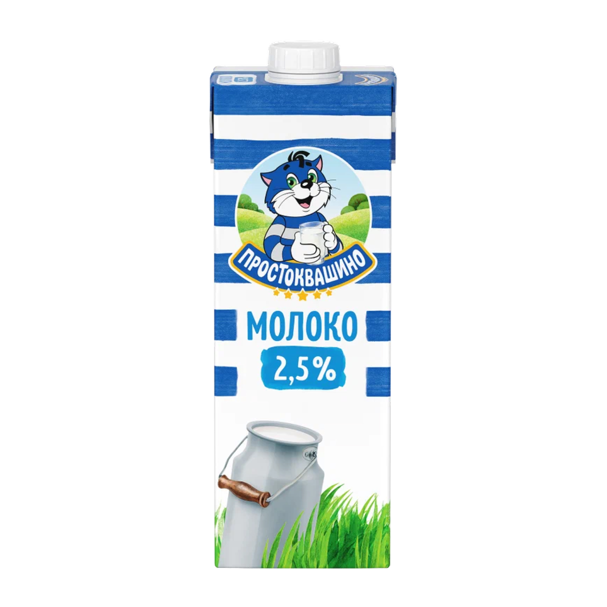 Молоко 2,5% Простоквашино (950 мл)