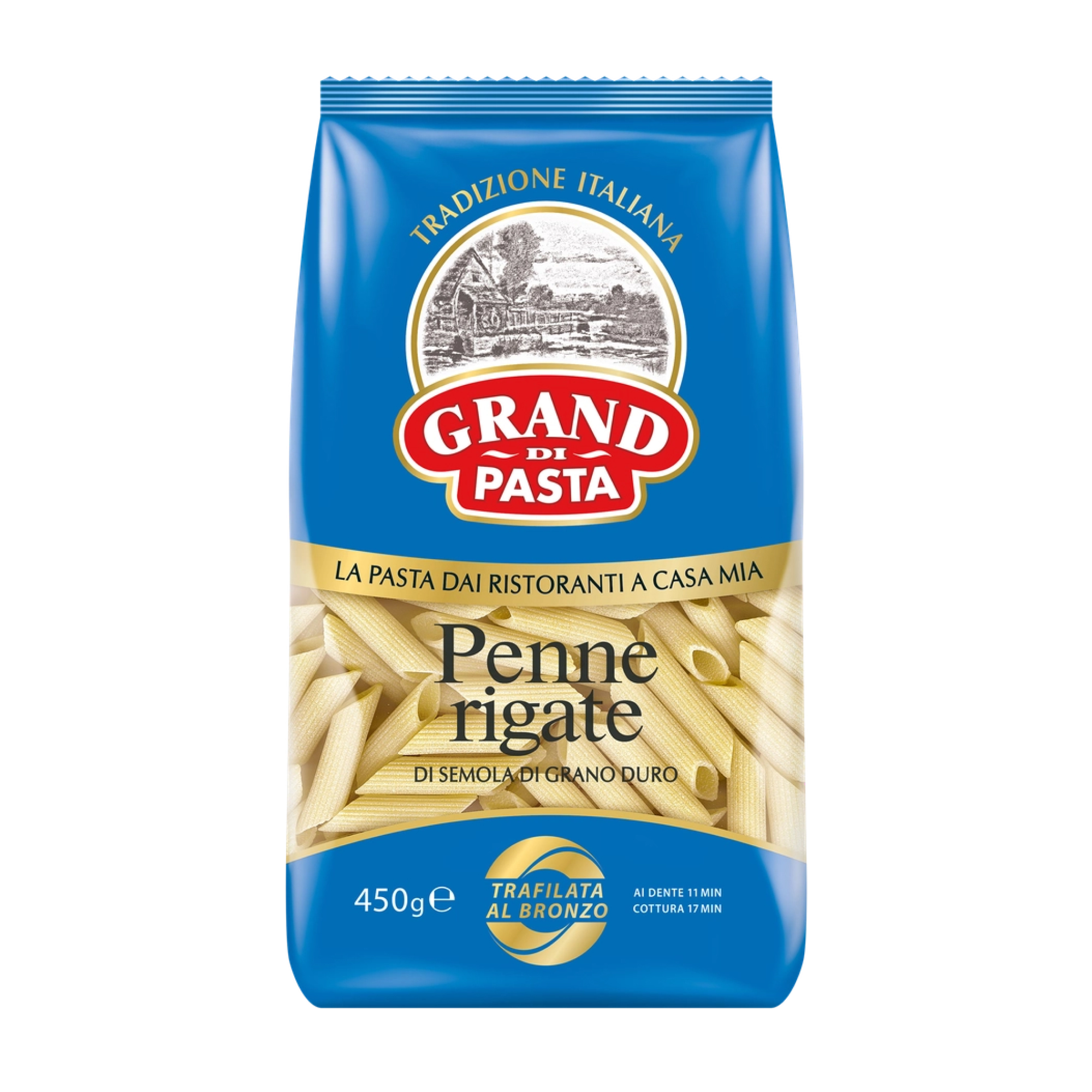 GRAND di PASTA Penne rigate(ПЕННЕ РИГАТЕ)450г