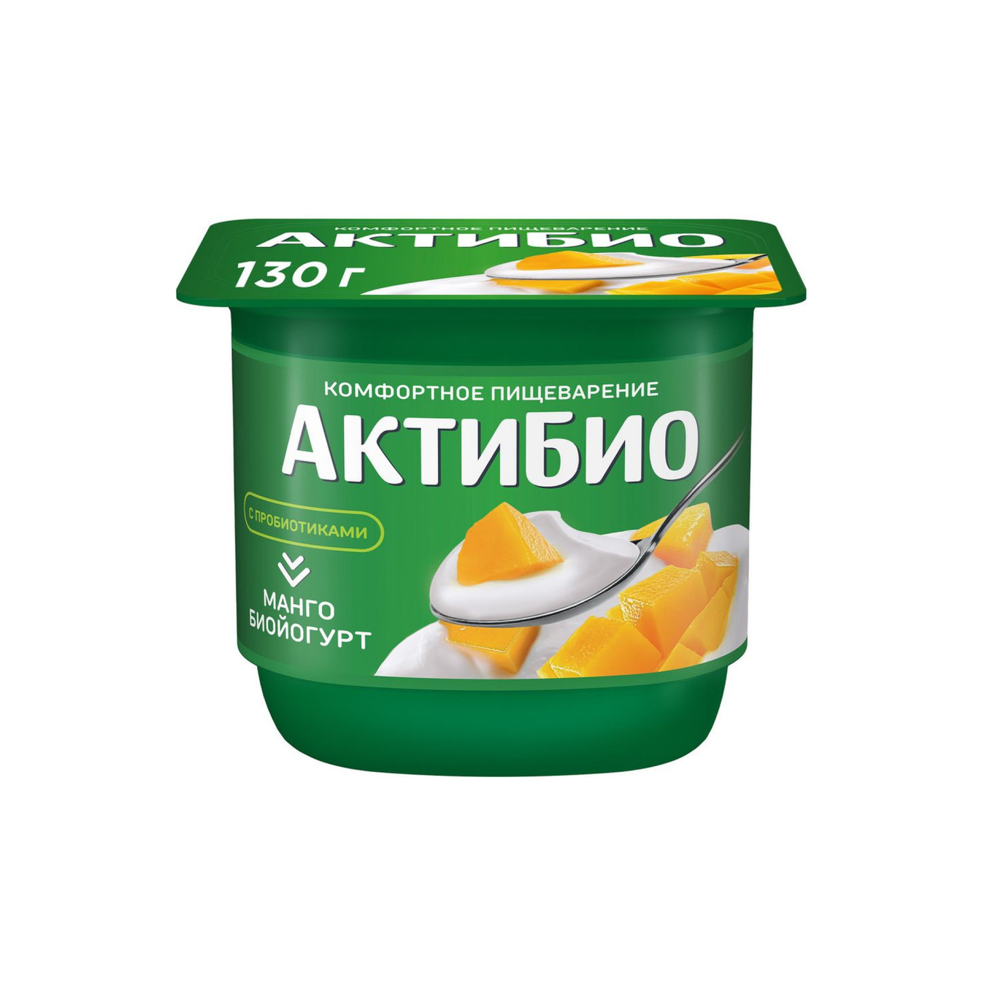 Йогурт Актибио манго 3% (130 г.)