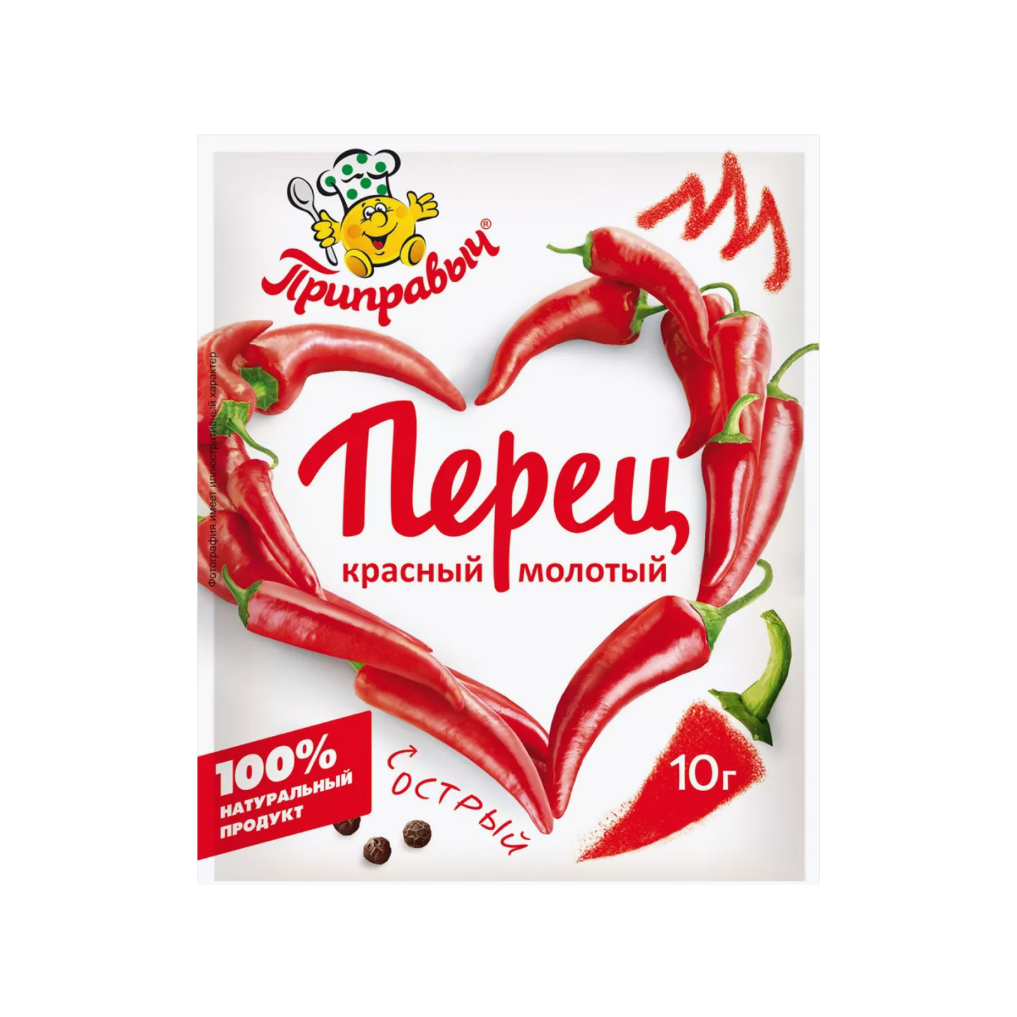Приправыч Пряность Перец красный молотый, 10 гр