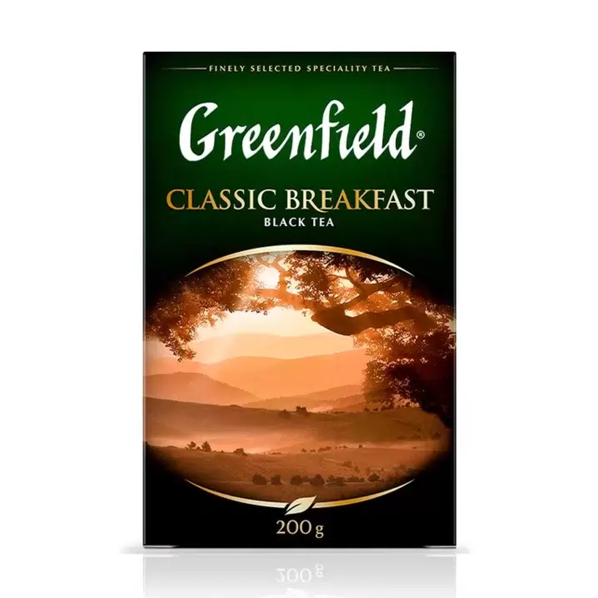 Чай Greenfield Classic Breakfast  листовой черный 200 гр