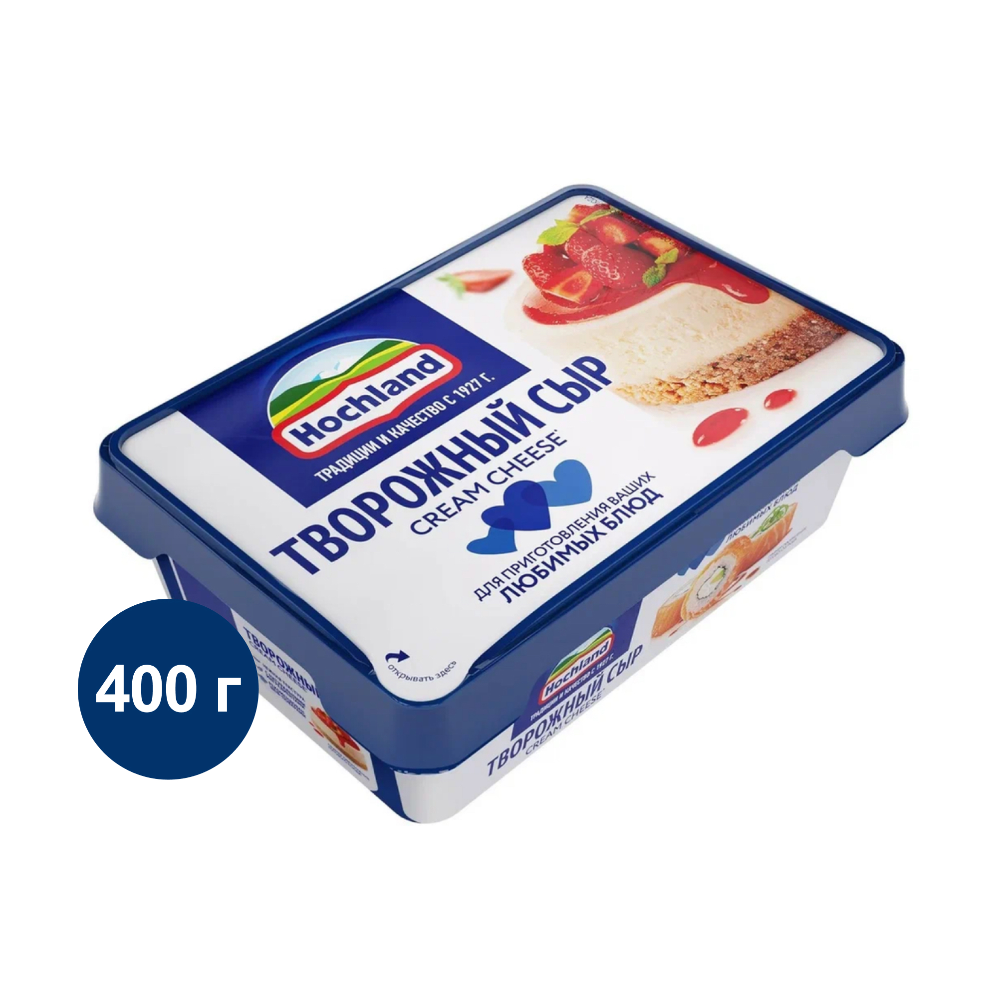 Сыр творожный Cream Cheese Hockland (400 г.)