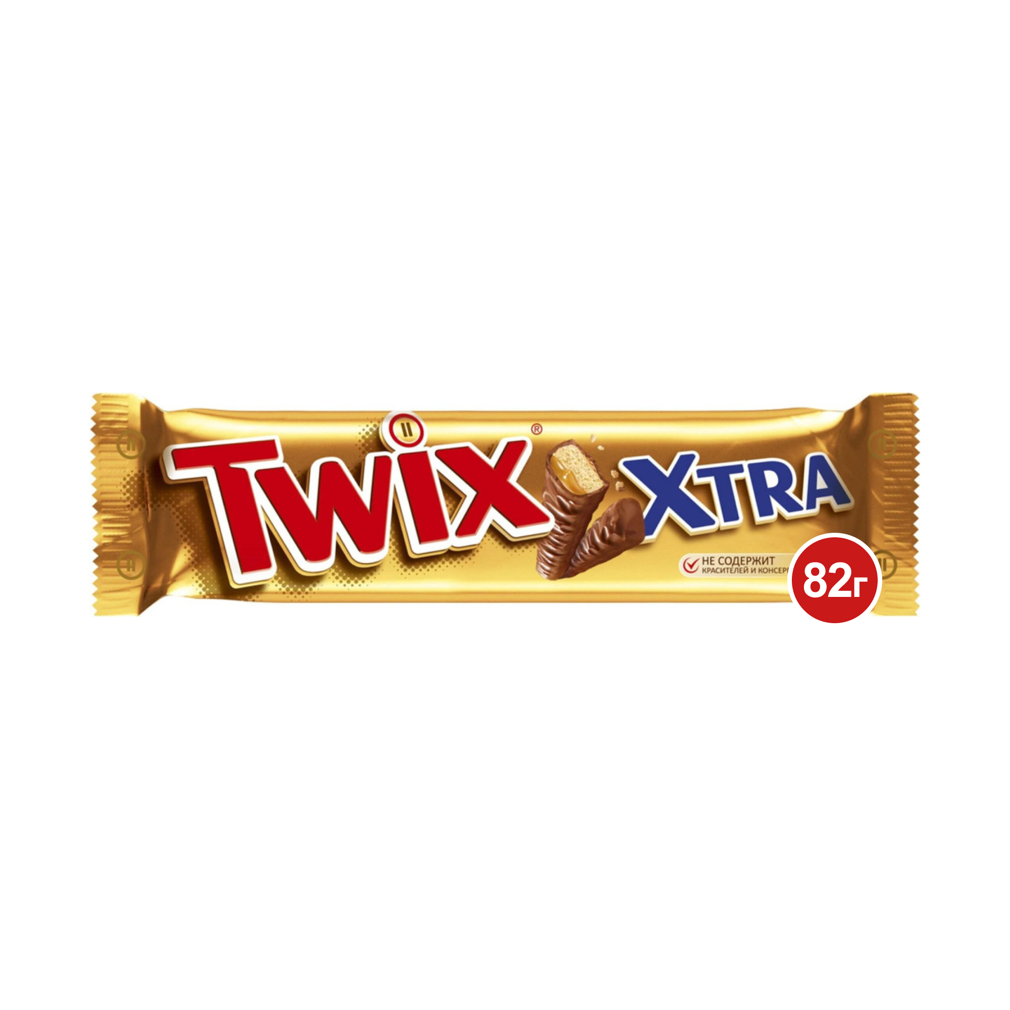 Батончик Twix Extra шоколадный Соленая карамель 82 г
