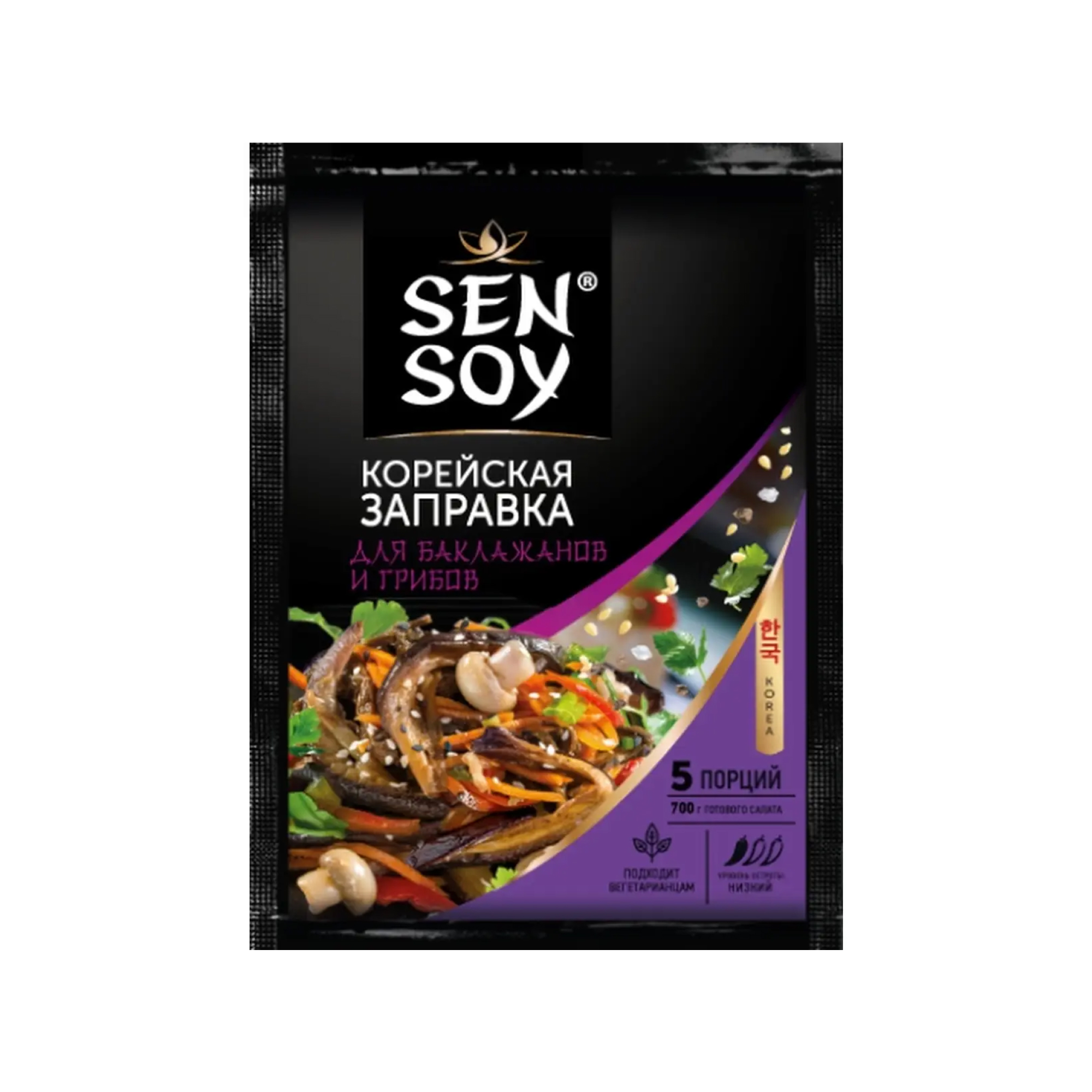 Заправка корейская Sen Soy для баклажанов и грибов 80 гр