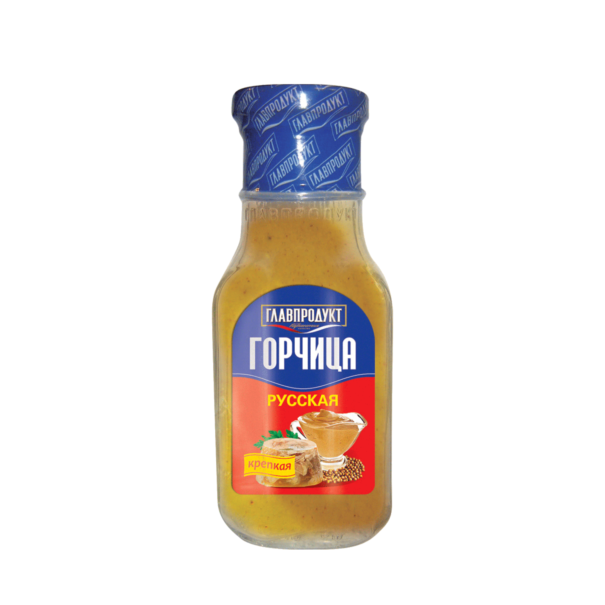 Горчица Главпродукт Русская настоящая 175гр