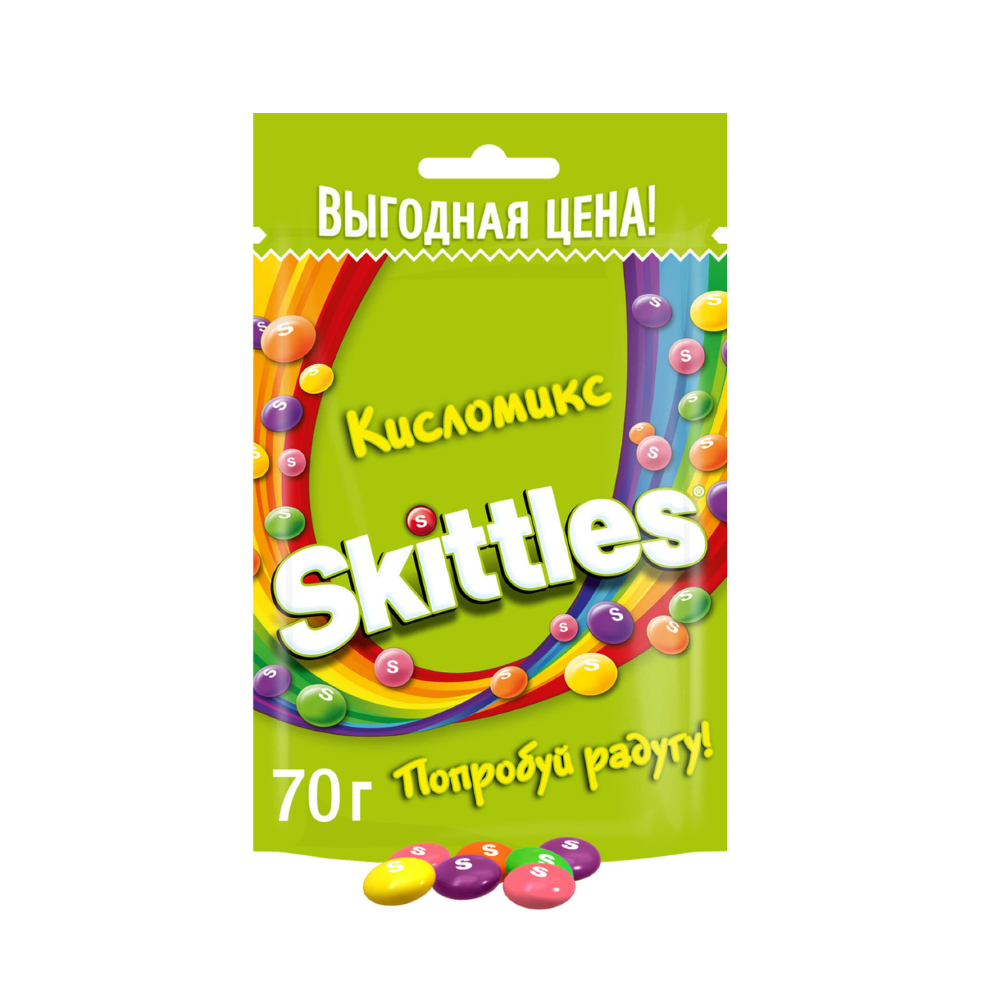 Драже Skittles кисломикс 70 г