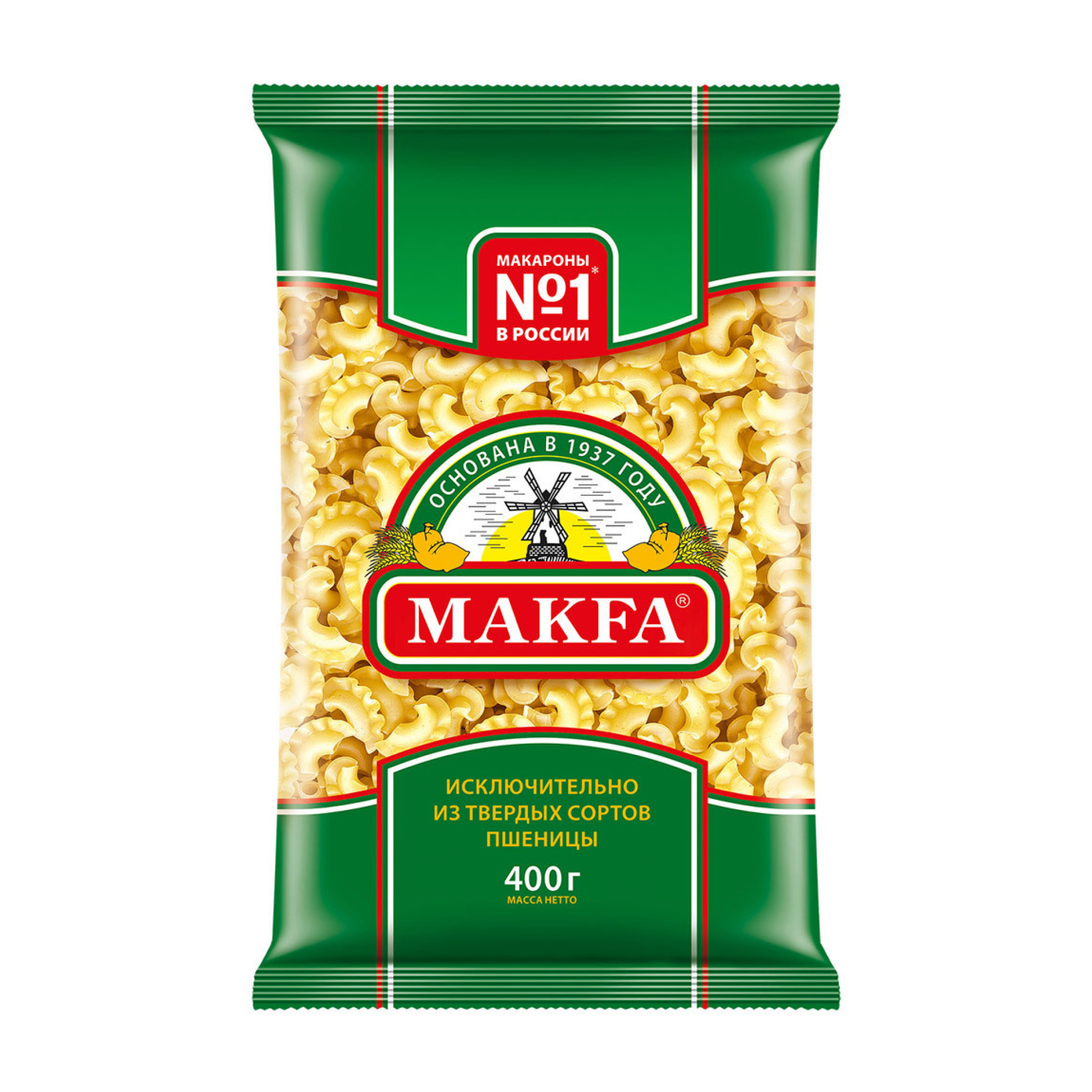 Макаронные изделия Makfa Петушиные гребешки 400 г