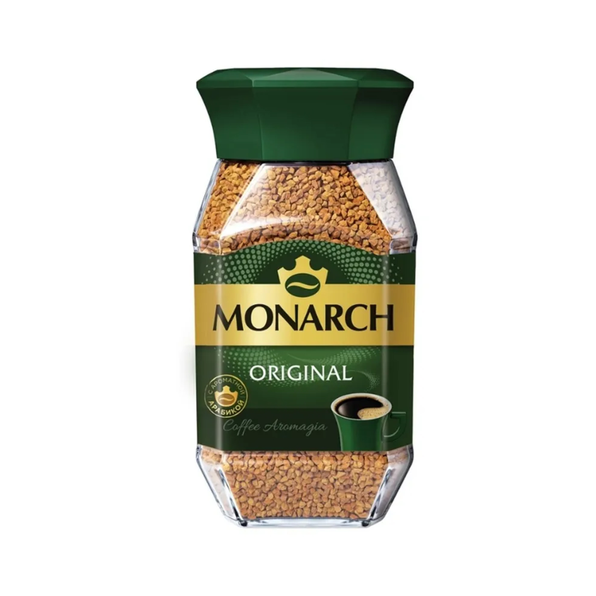Кофе растворимый Monarch сублимированный, стеклянная банка, 190 гр
