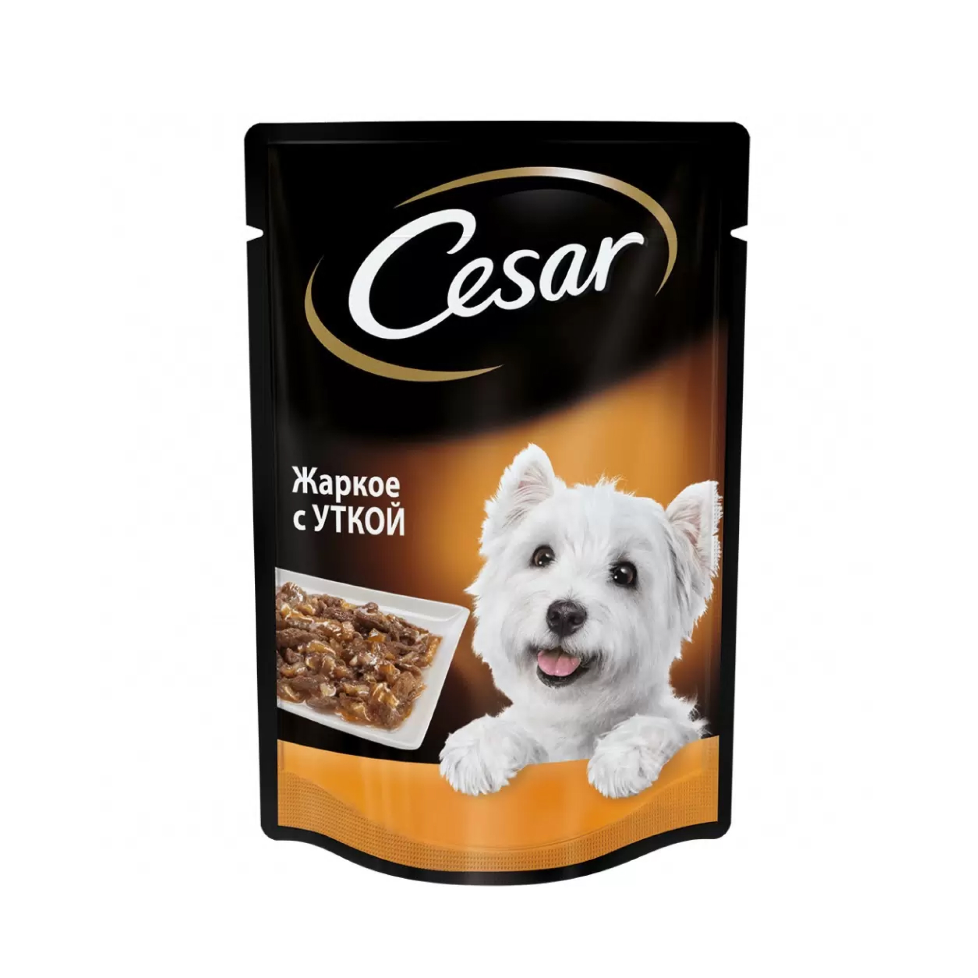 Влажный корм для собак Cesar жаркое с уткой  100 гр