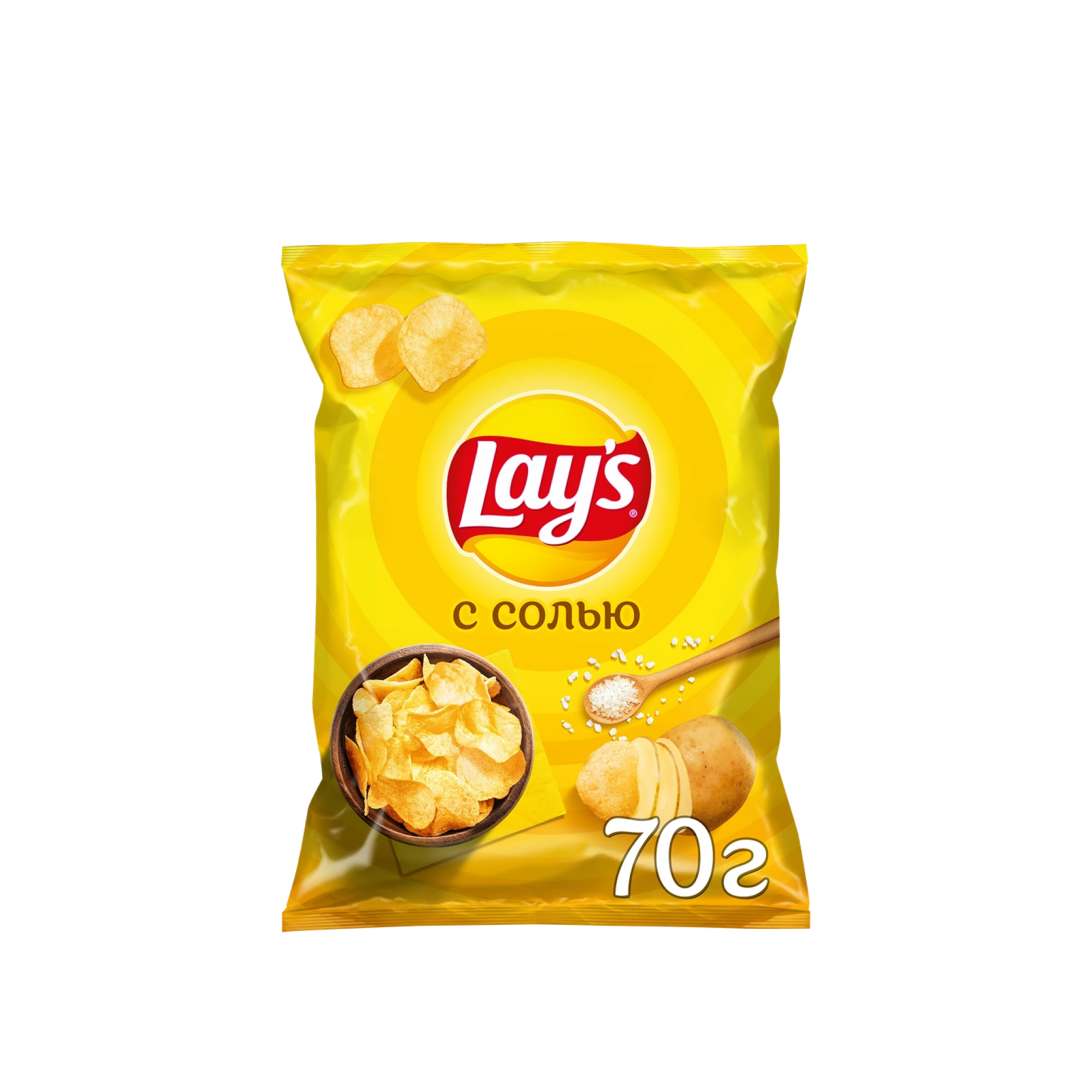 Чипсы картофельные Lay's с солью 70 г