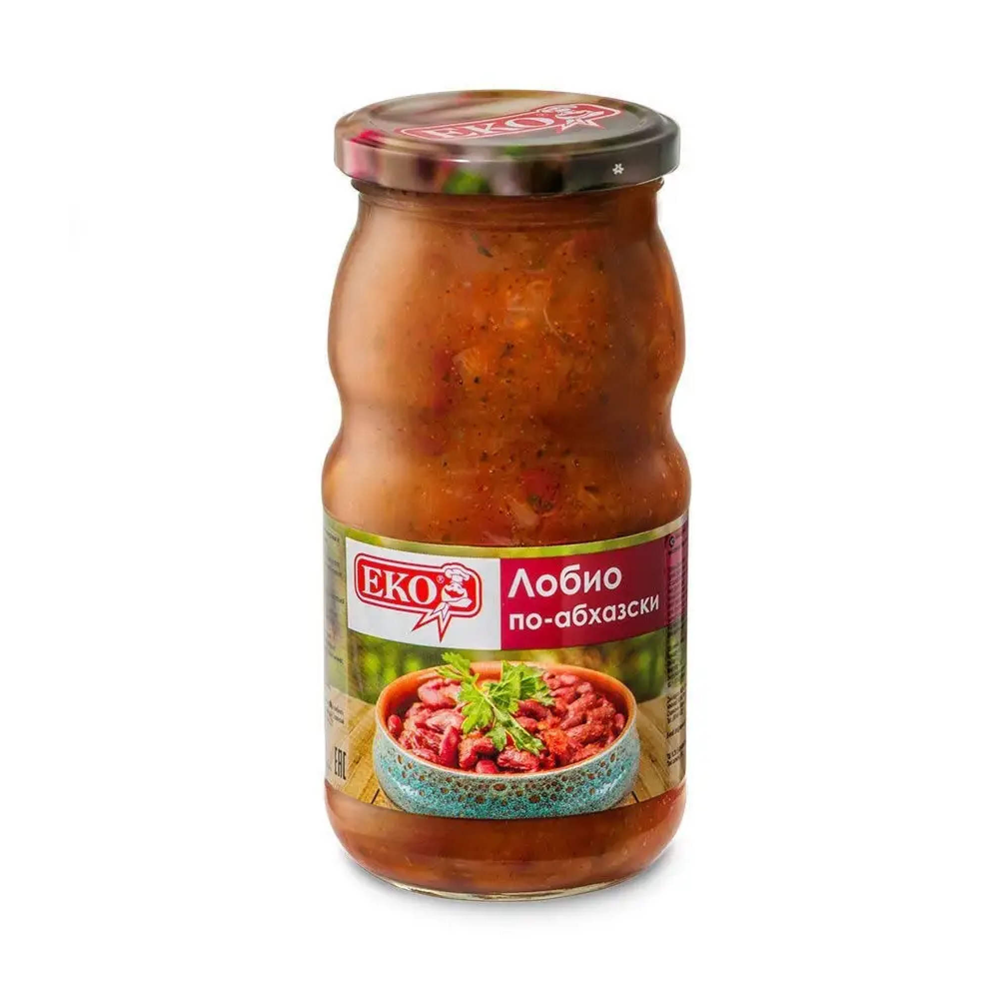 Лобио EKO по-абхазски закуска из фасоли  510 гр
