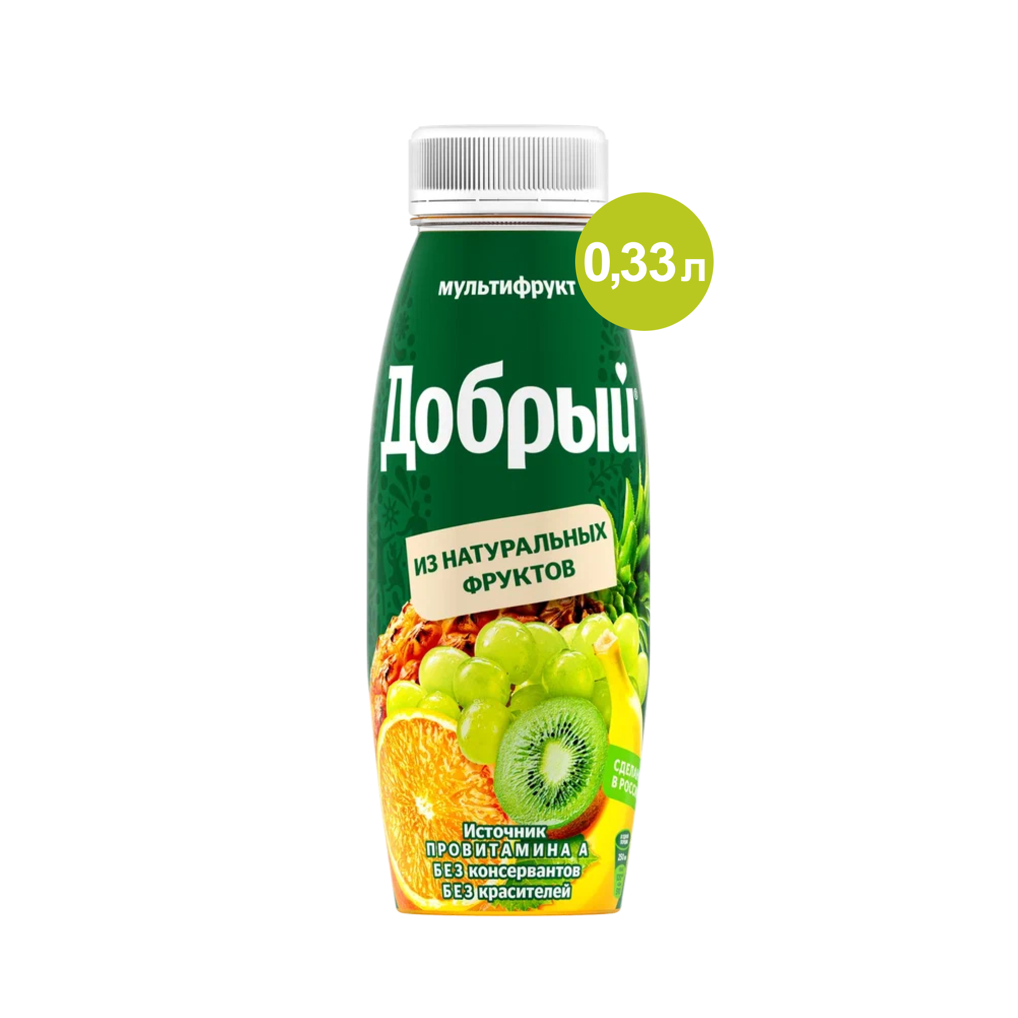 Сок Добрый мультифрукт 0,3 л