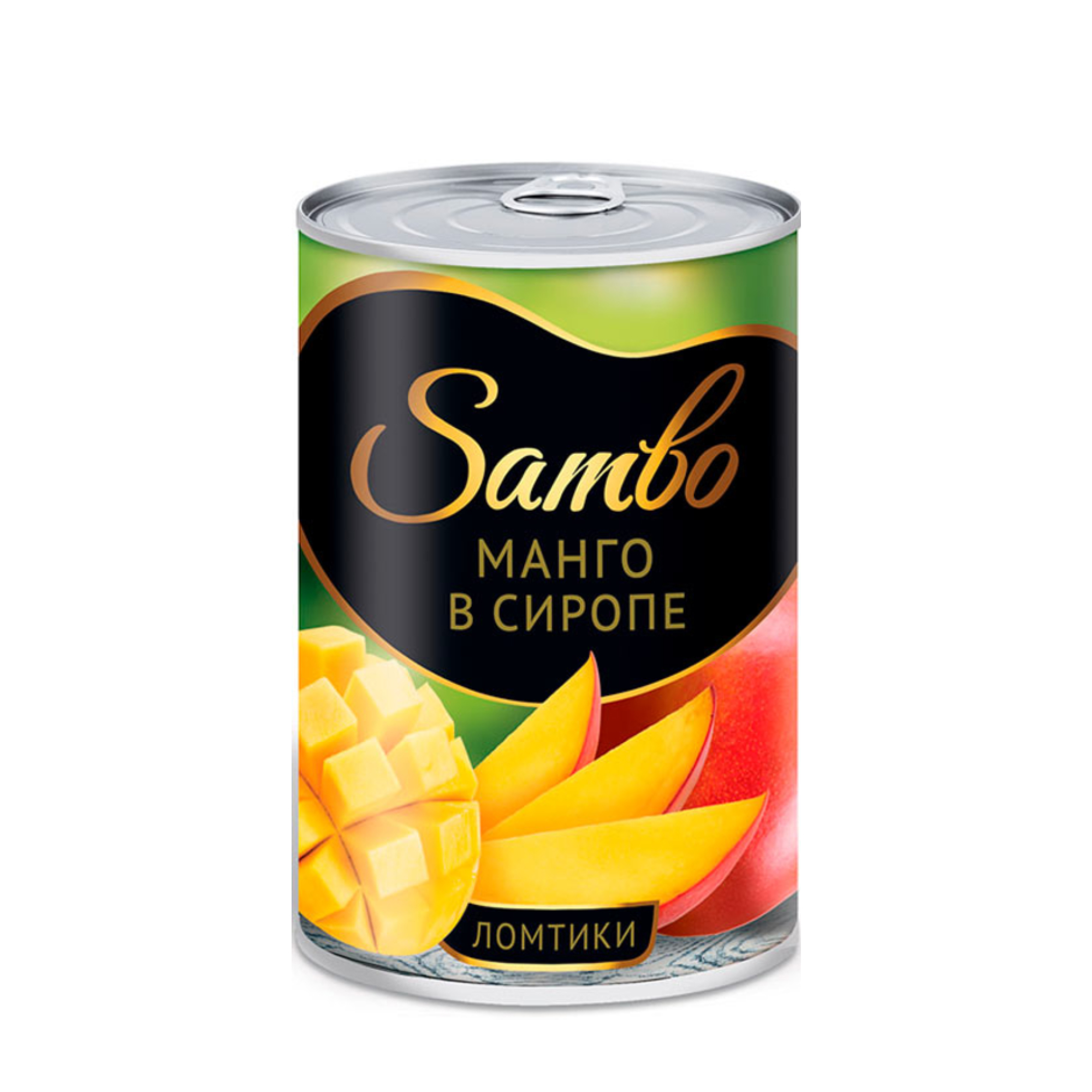 «Sambo», манго в сиропе,  дольками, 425 гр