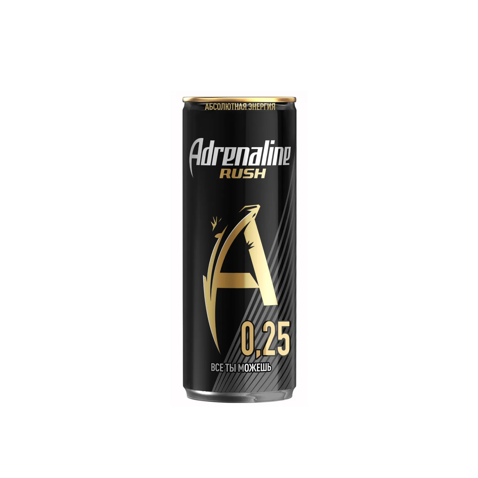 Напиток энергетический Adrenaline Rush безалкогольный, 250 мл