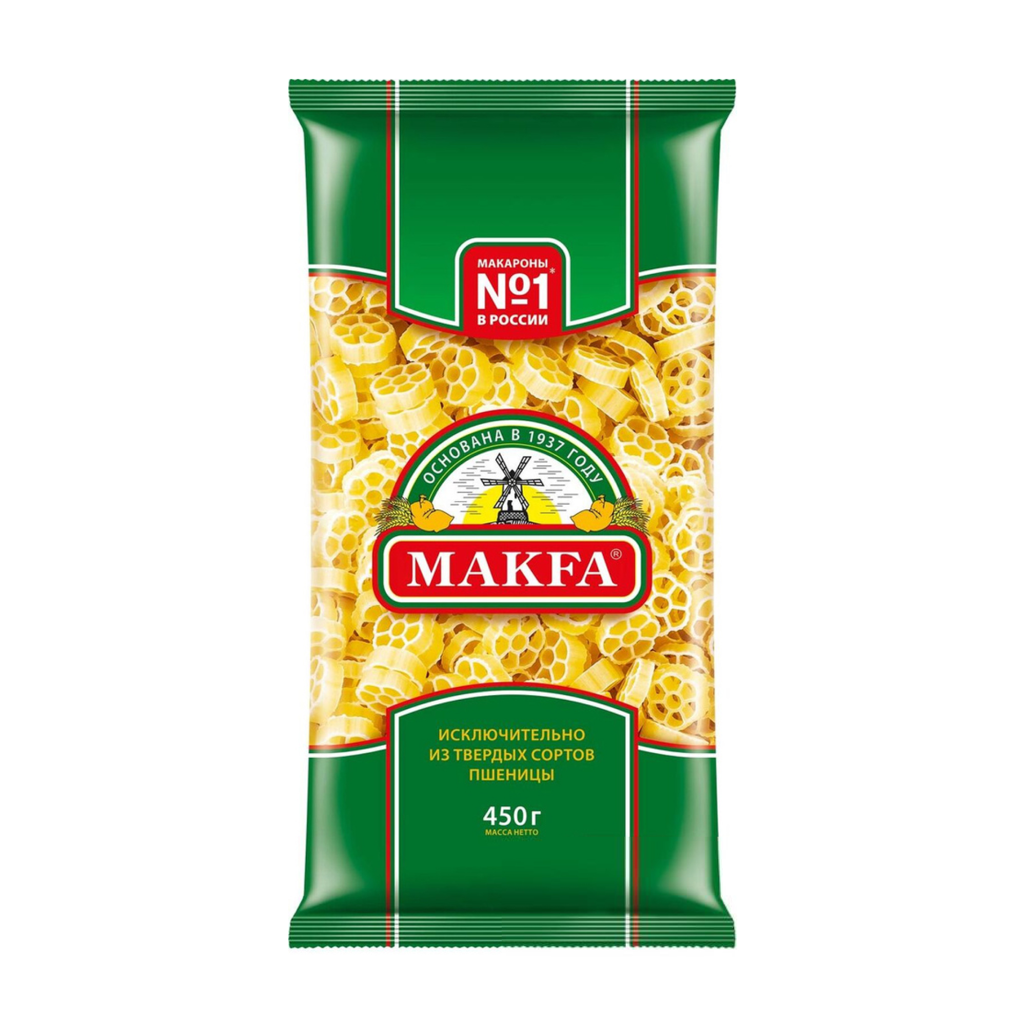 Макароны Makfa цветочки, 450 гр