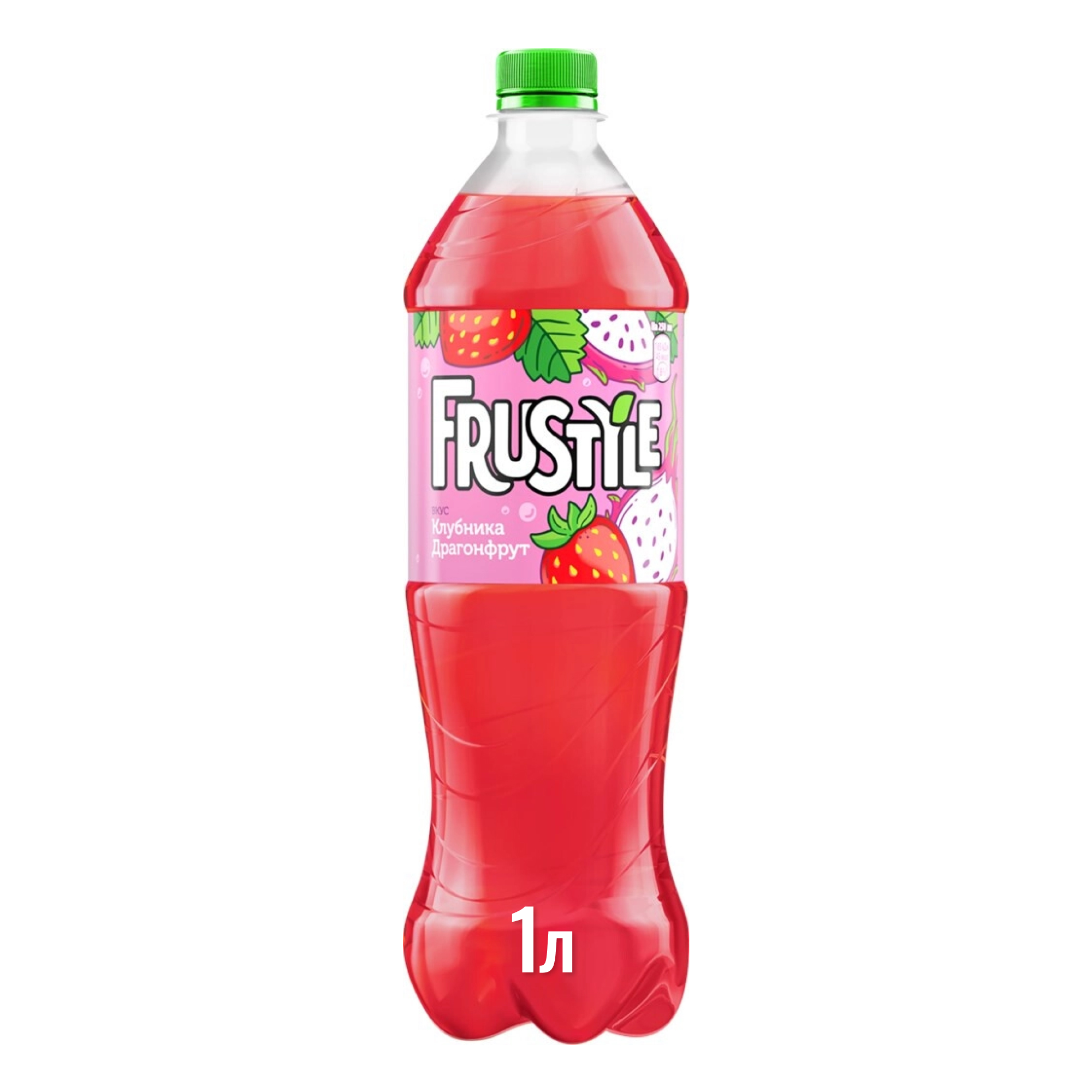 Напиток Frustyle газированный, со вкусом клубники, 1 л