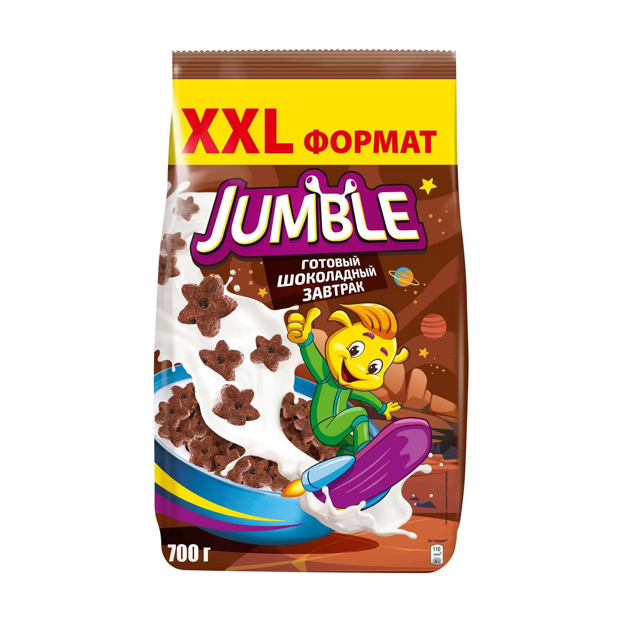 Готовый завтрак Jumble Шоколадные Звезды 700 гр