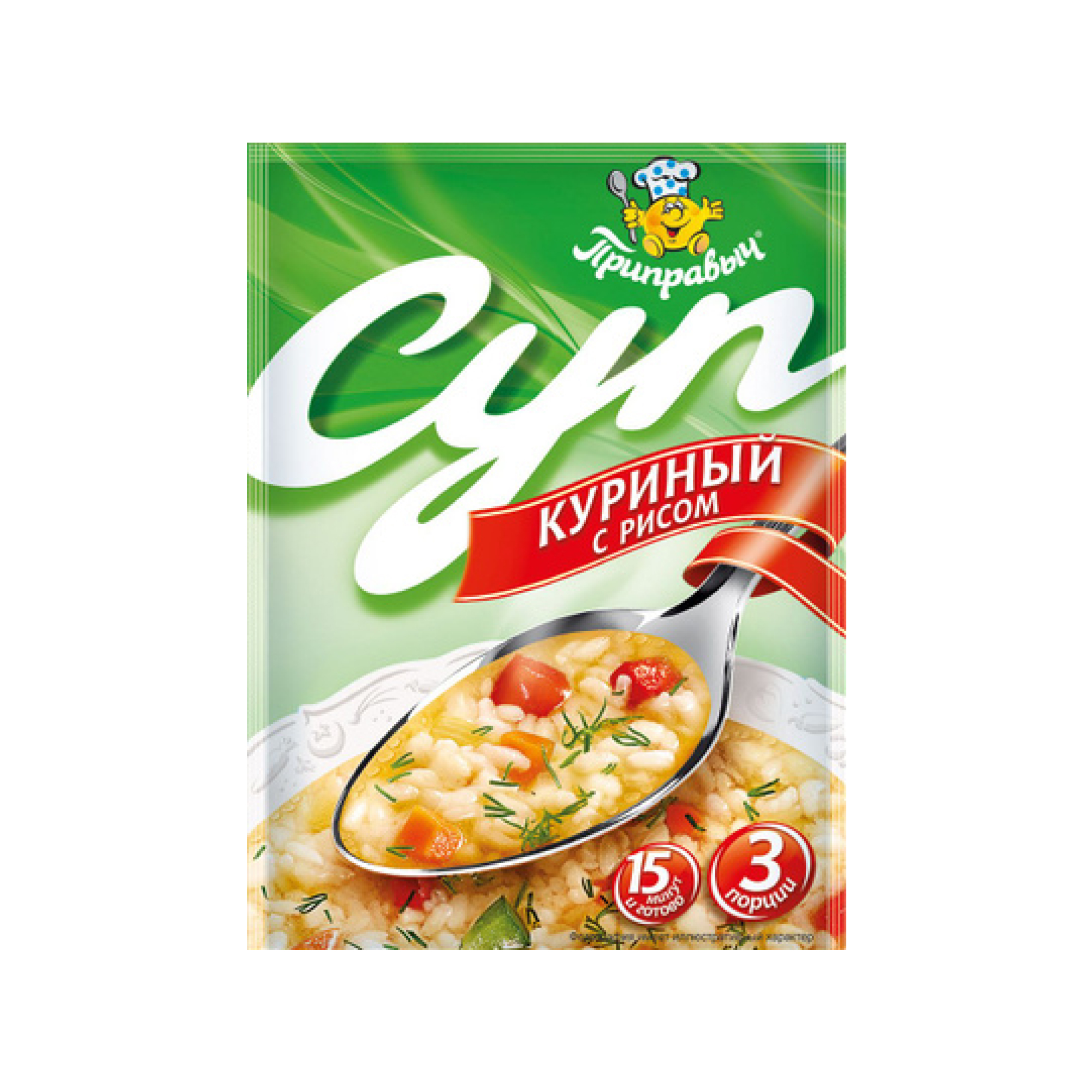 Суп Куриный с рисом Приправыч 60 гр