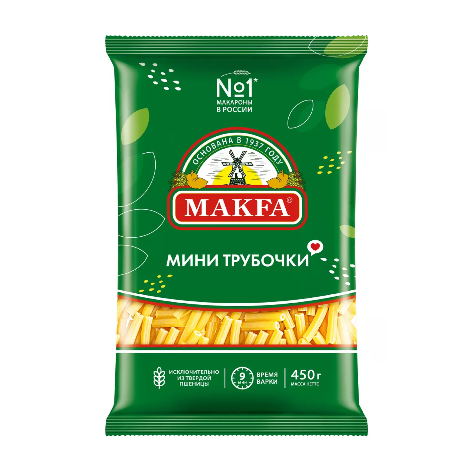 Макаронные изделия Makfa мини трубочки, 450 г
