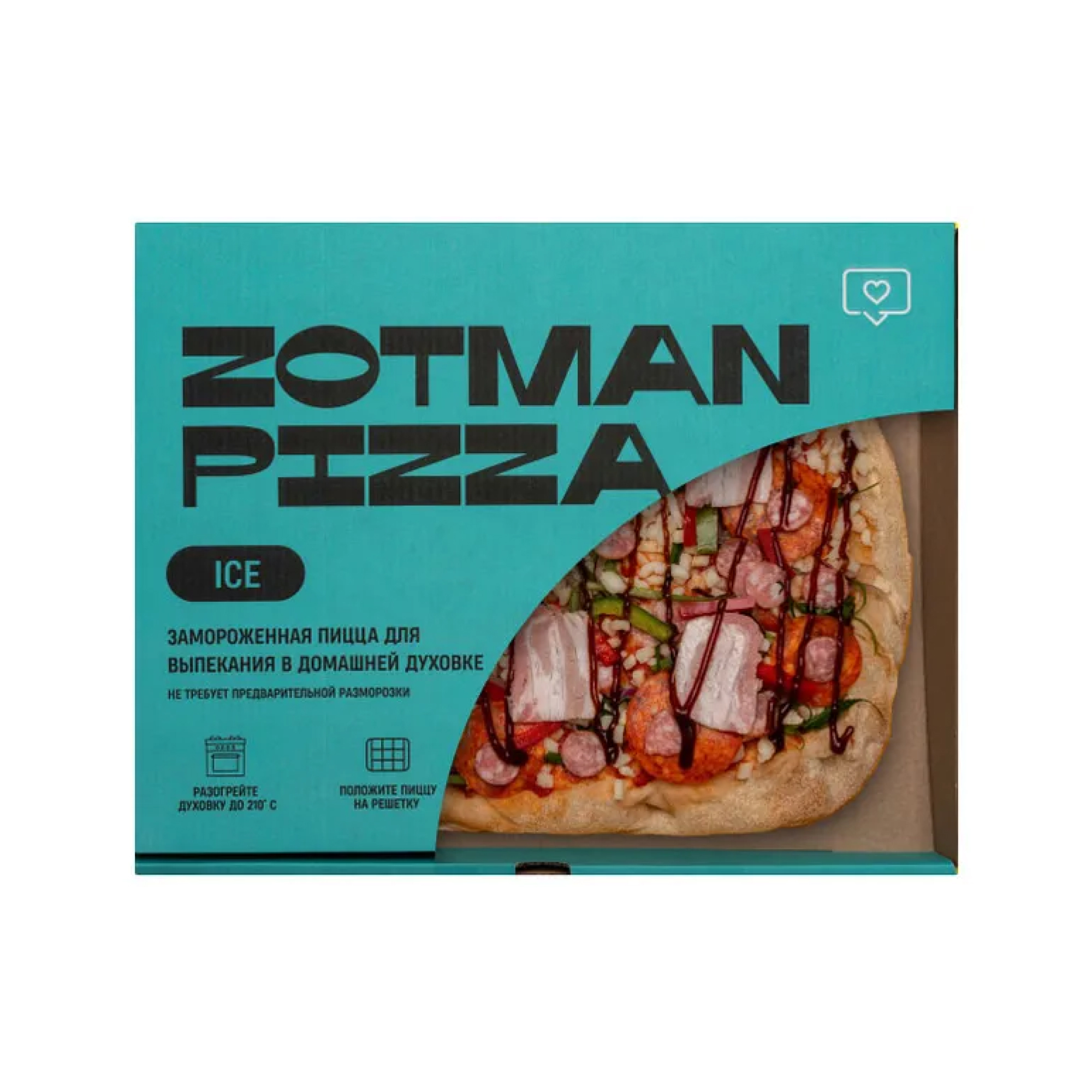 Пицца Zotman Римская 20x30 Баварская мясная, 465 г