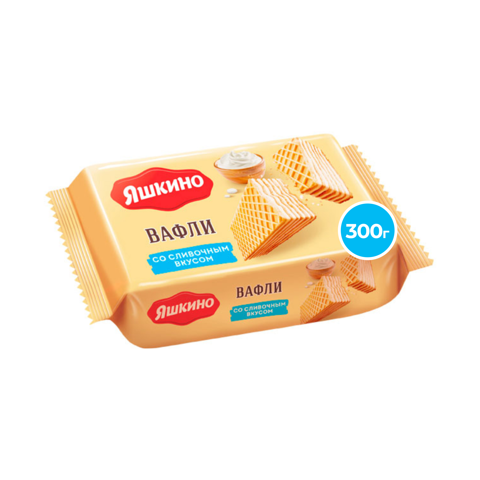 Вафли Яшкино сливочные, 200 г // [6]