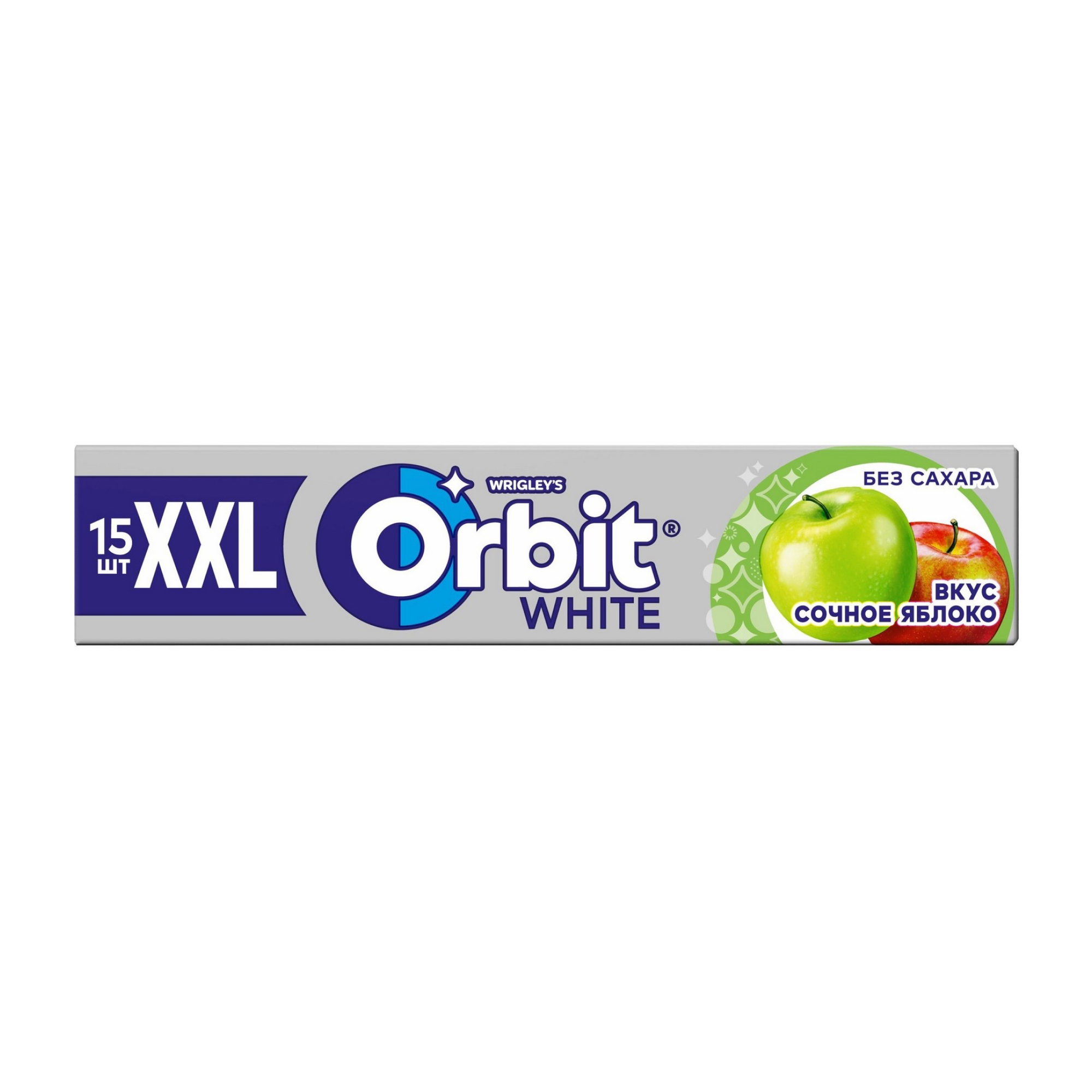 Жевательная резинка Orbit xxl сочное яблоко 20.4 г