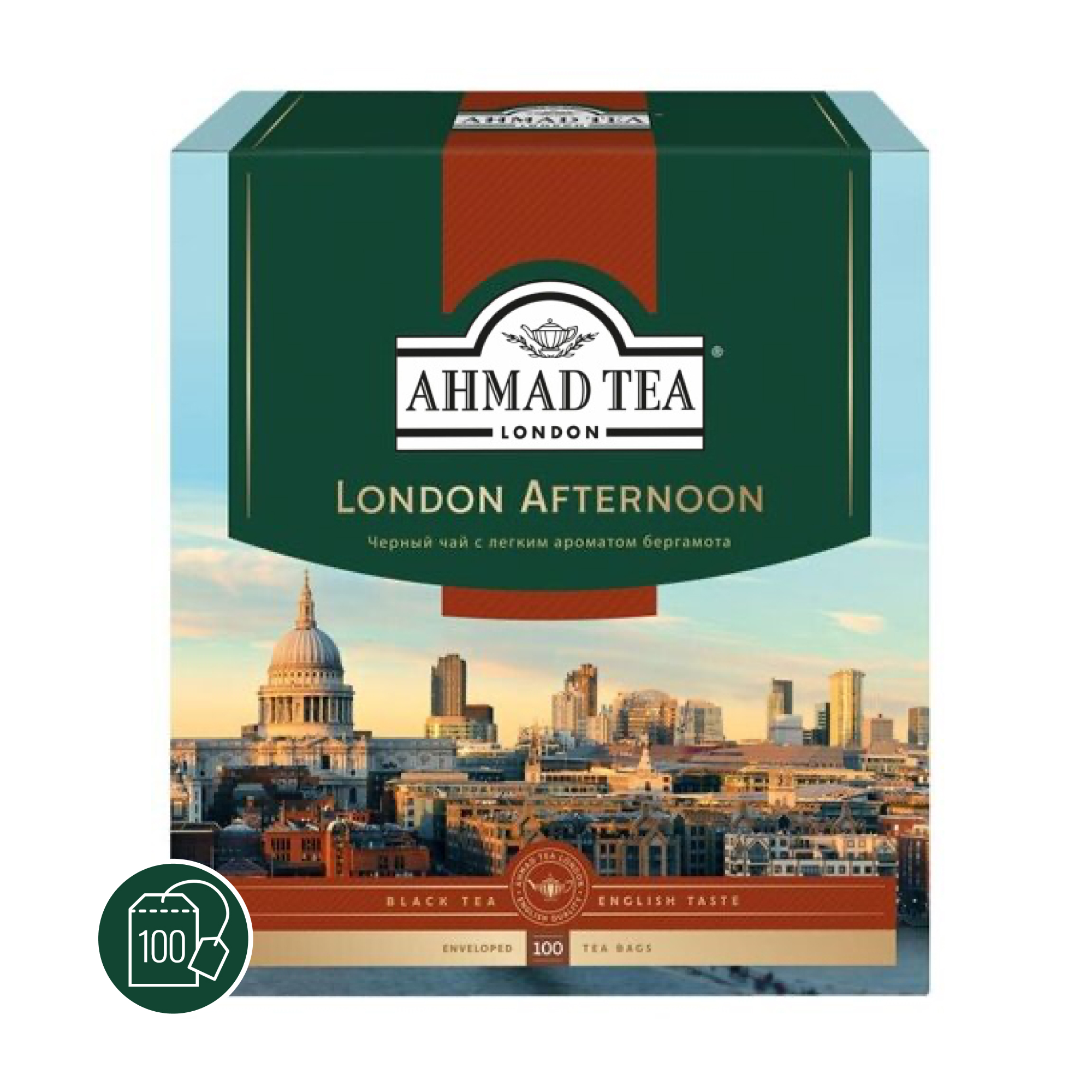 Чай черный Ahmad Tea (Ахмад Ти) Лондонский Полдник 100 пак