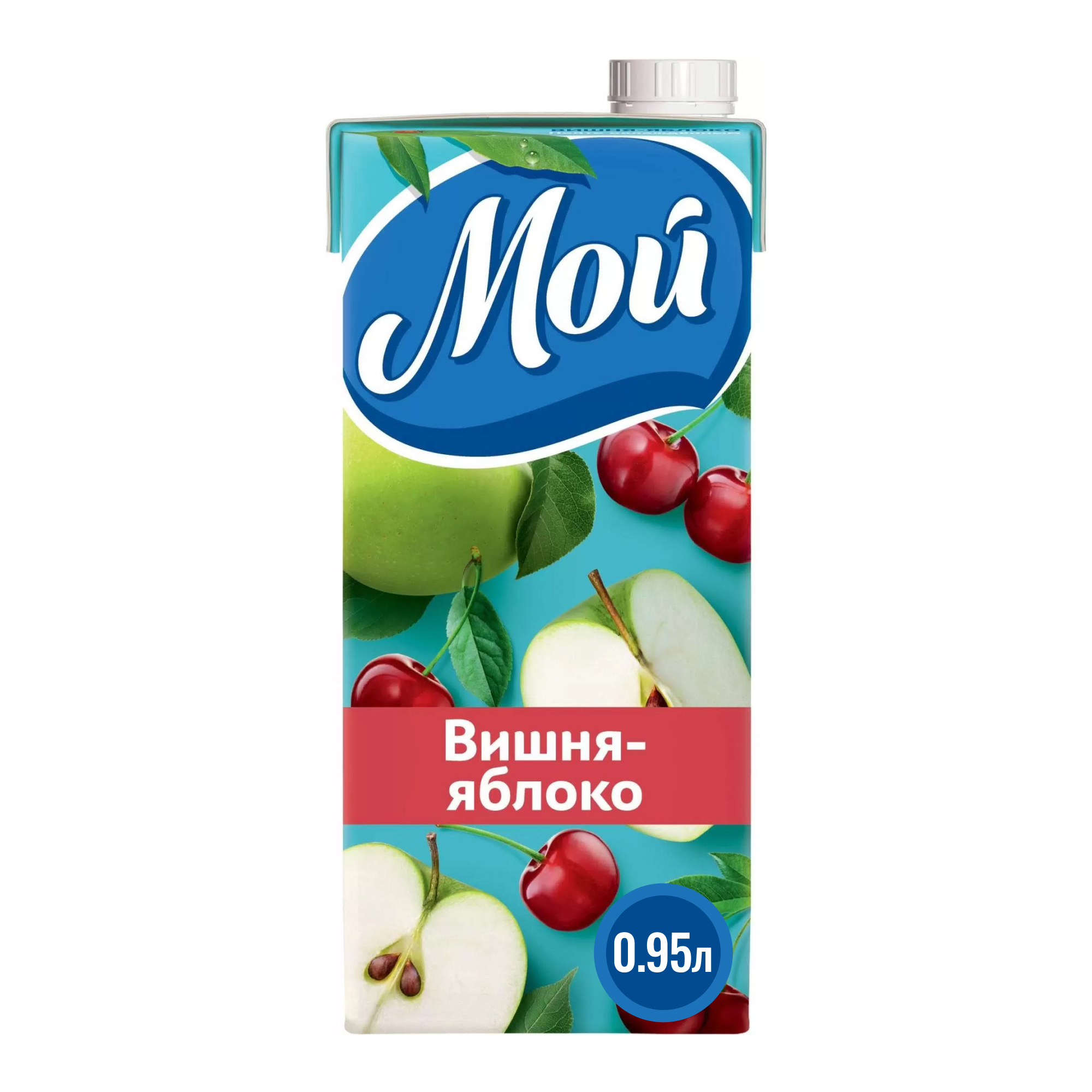 Нектар Мой вишня-яблоко 0,95 л