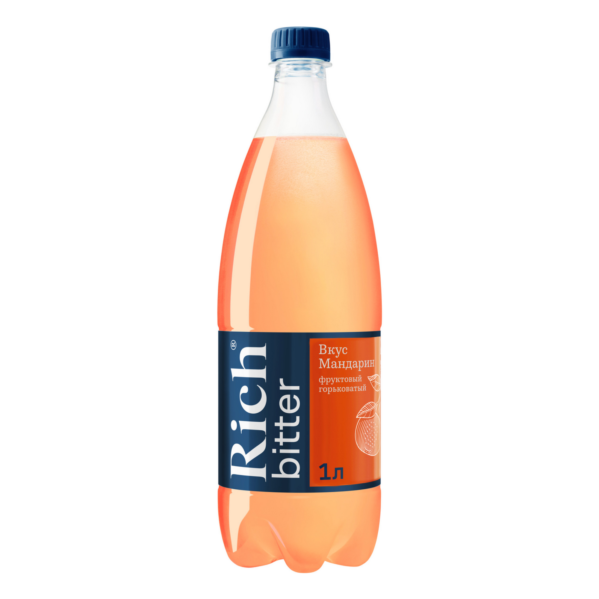 Напиток газированный Rich Bitter Мандарин 1 л