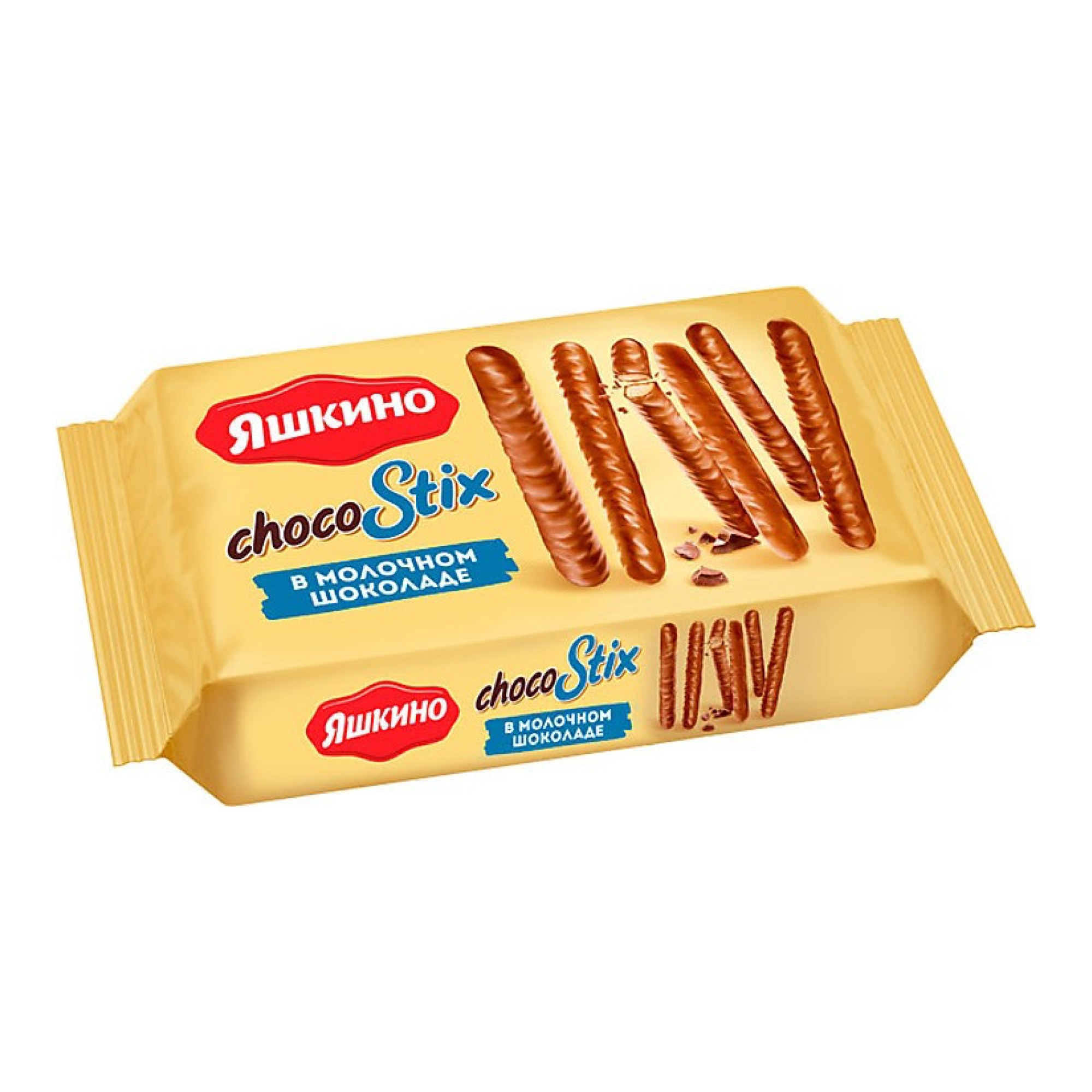 Печенье Яшкино ChocoStix в молочном шоколаде, 130 г // [15]