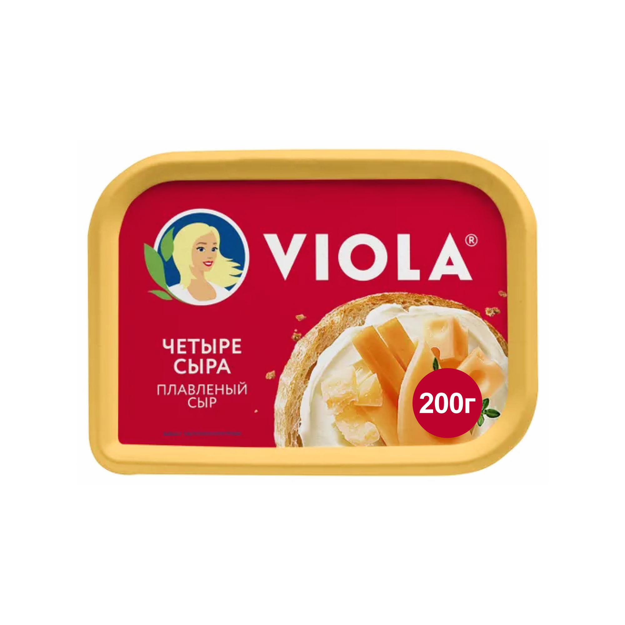 Сыр плавленый четыре сыра Viola (200 г.)