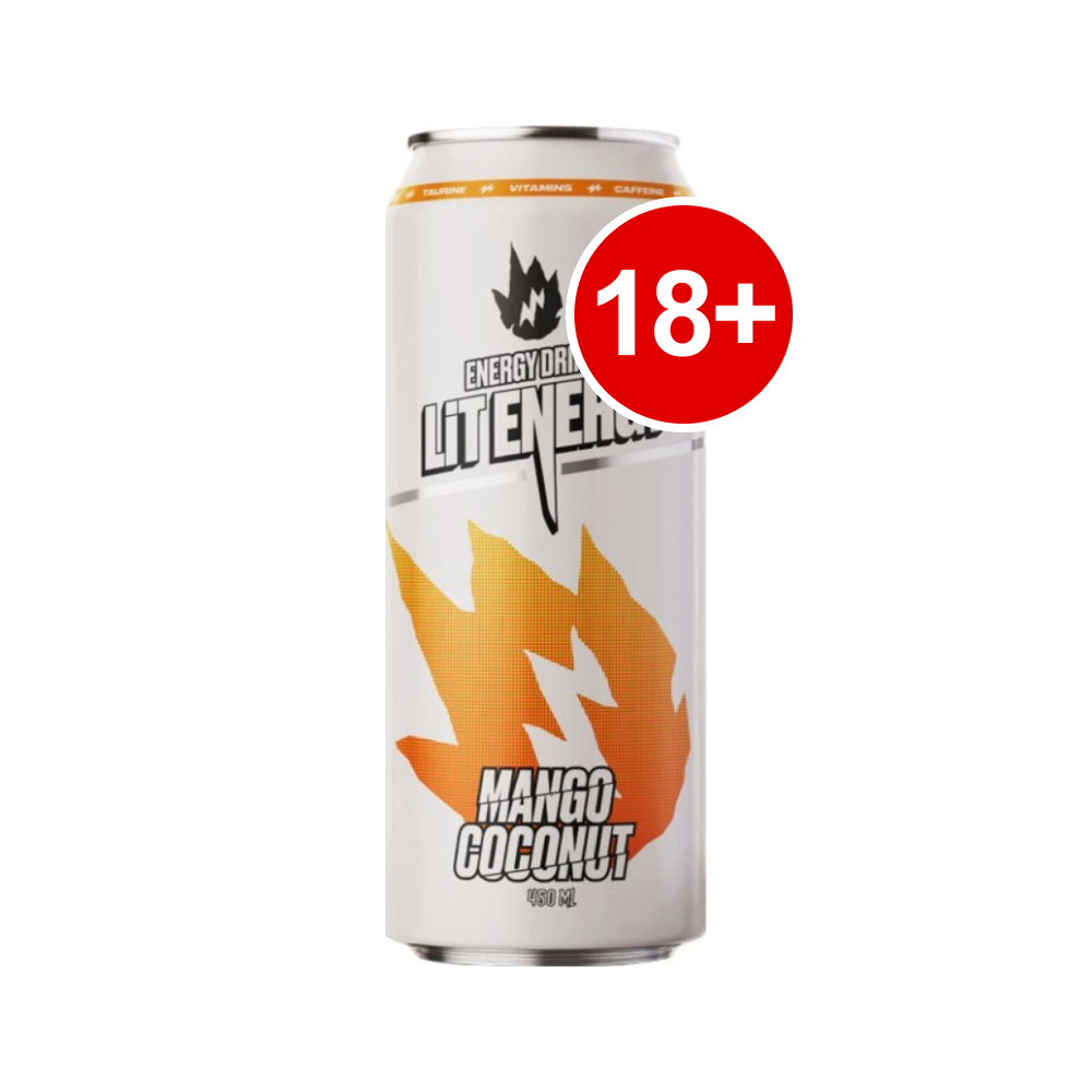 Энергетик LIT ENERGY манго и кокос, 0.45 л