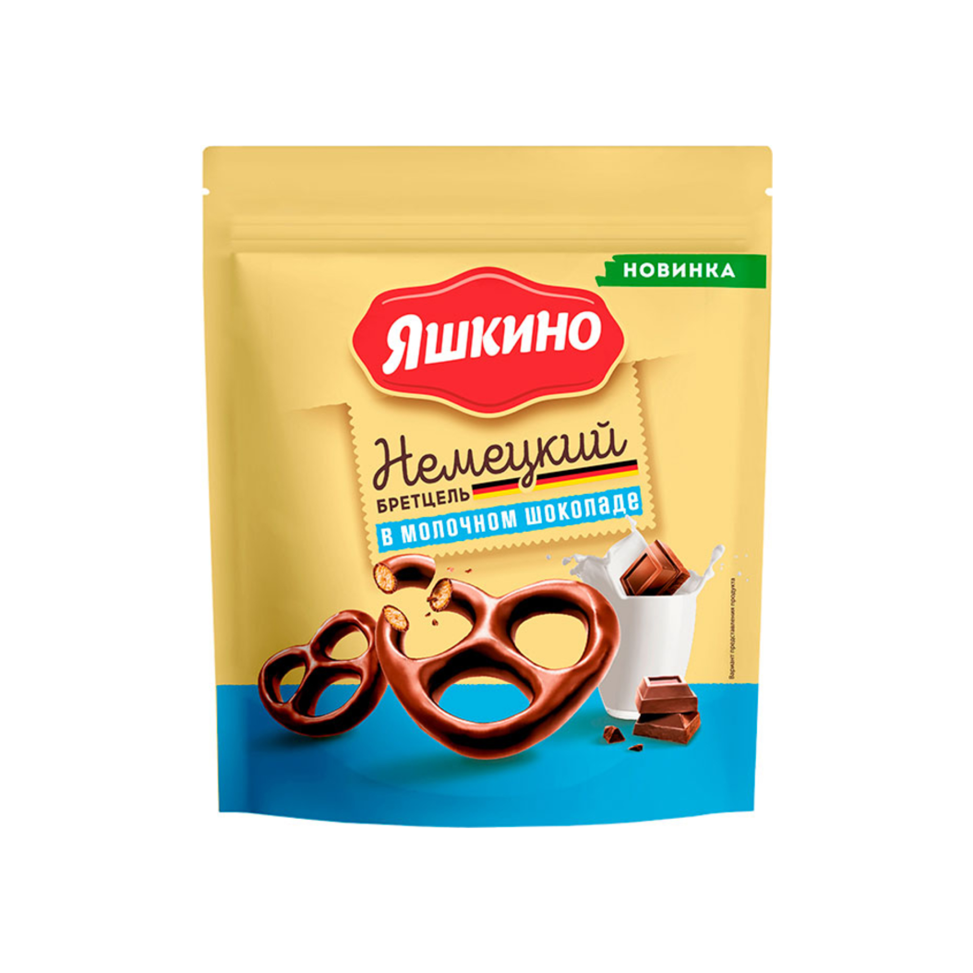 Крендельки Яшкино в молочном шоколаде, 90 г// [10]